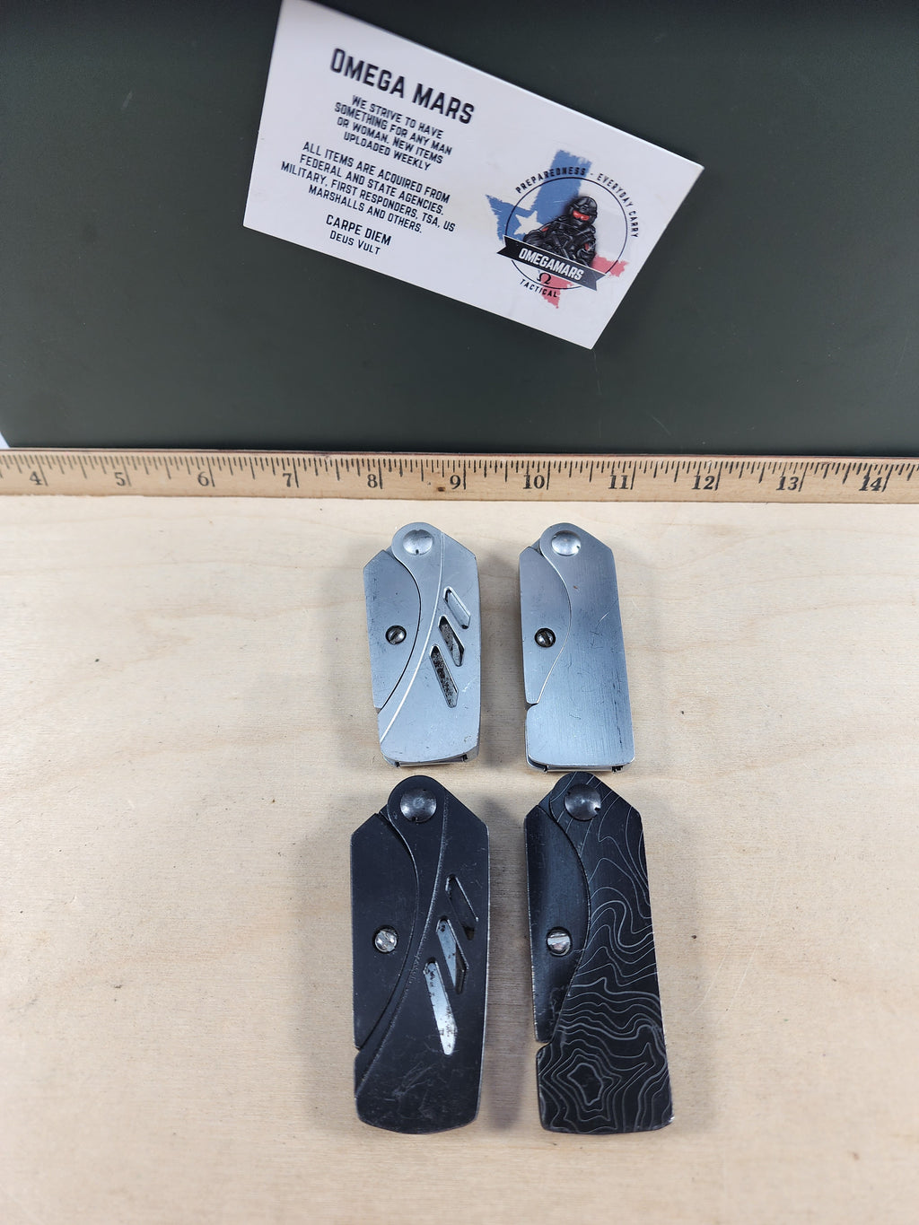 Gerber EAB and EAB Lite Stainless/black (MSRP 19.99)