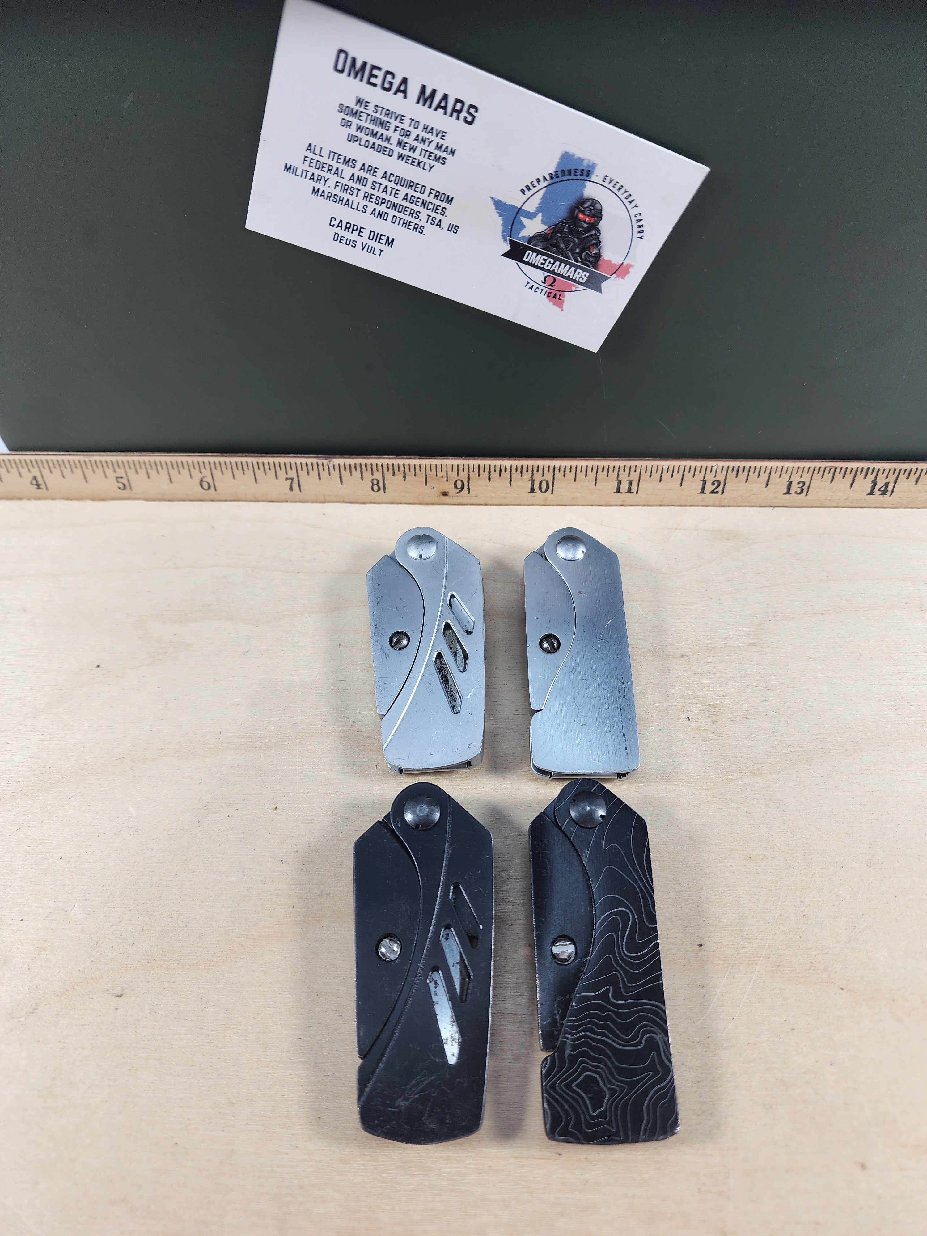 Gerber EAB and EAB Lite Stainless/black (MSRP 19.99)