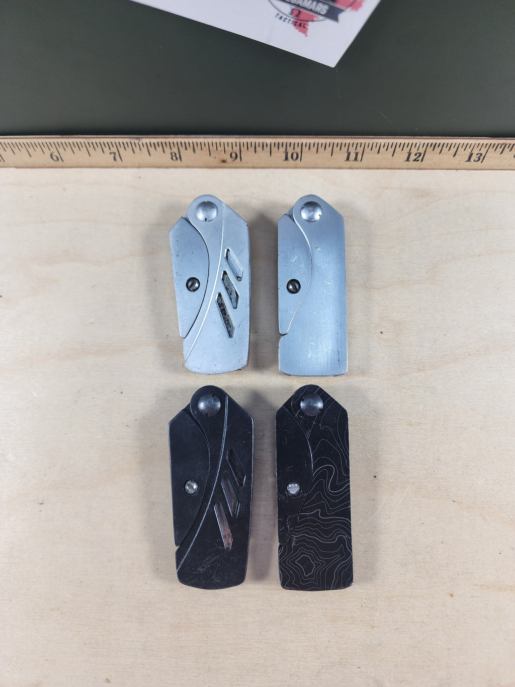 Gerber EAB and EAB Lite Stainless/black (MSRP 19.99)
