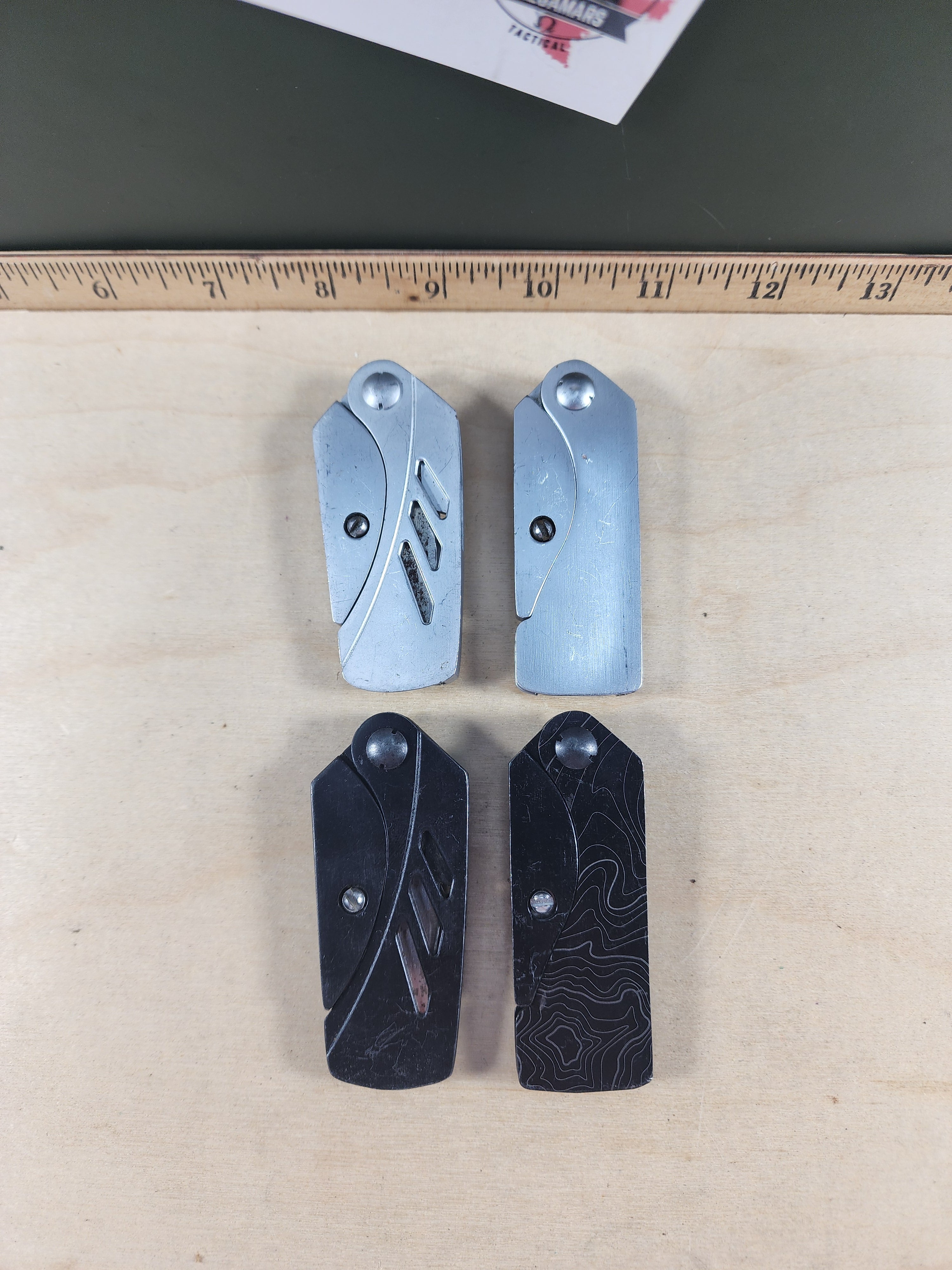 Gerber EAB and EAB Lite Stainless/black (MSRP 19.99)