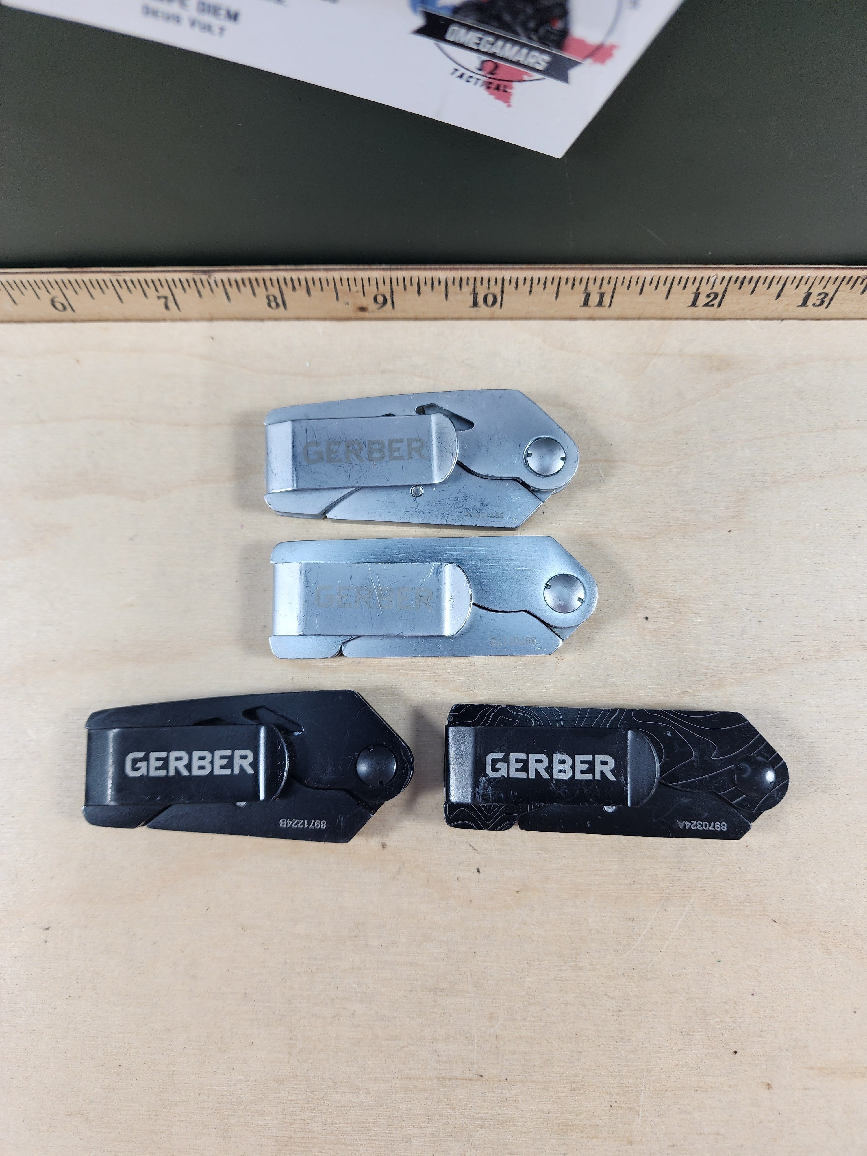 Gerber EAB and EAB Lite Stainless/black (MSRP 19.99)