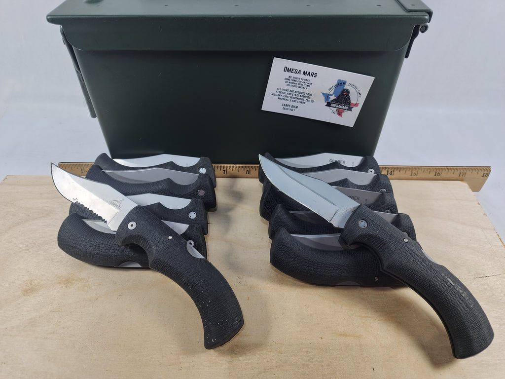 Gerber Gator Clip Point - Serrated Edge - Light Usage - Brand New