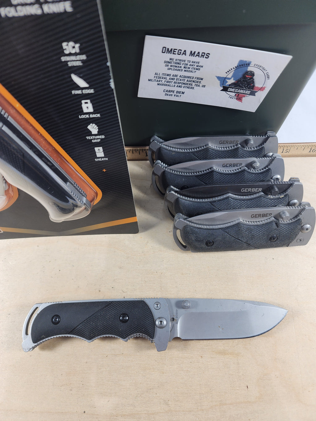 Gerber Freeman Guide Folder - Light Usage - Brand New