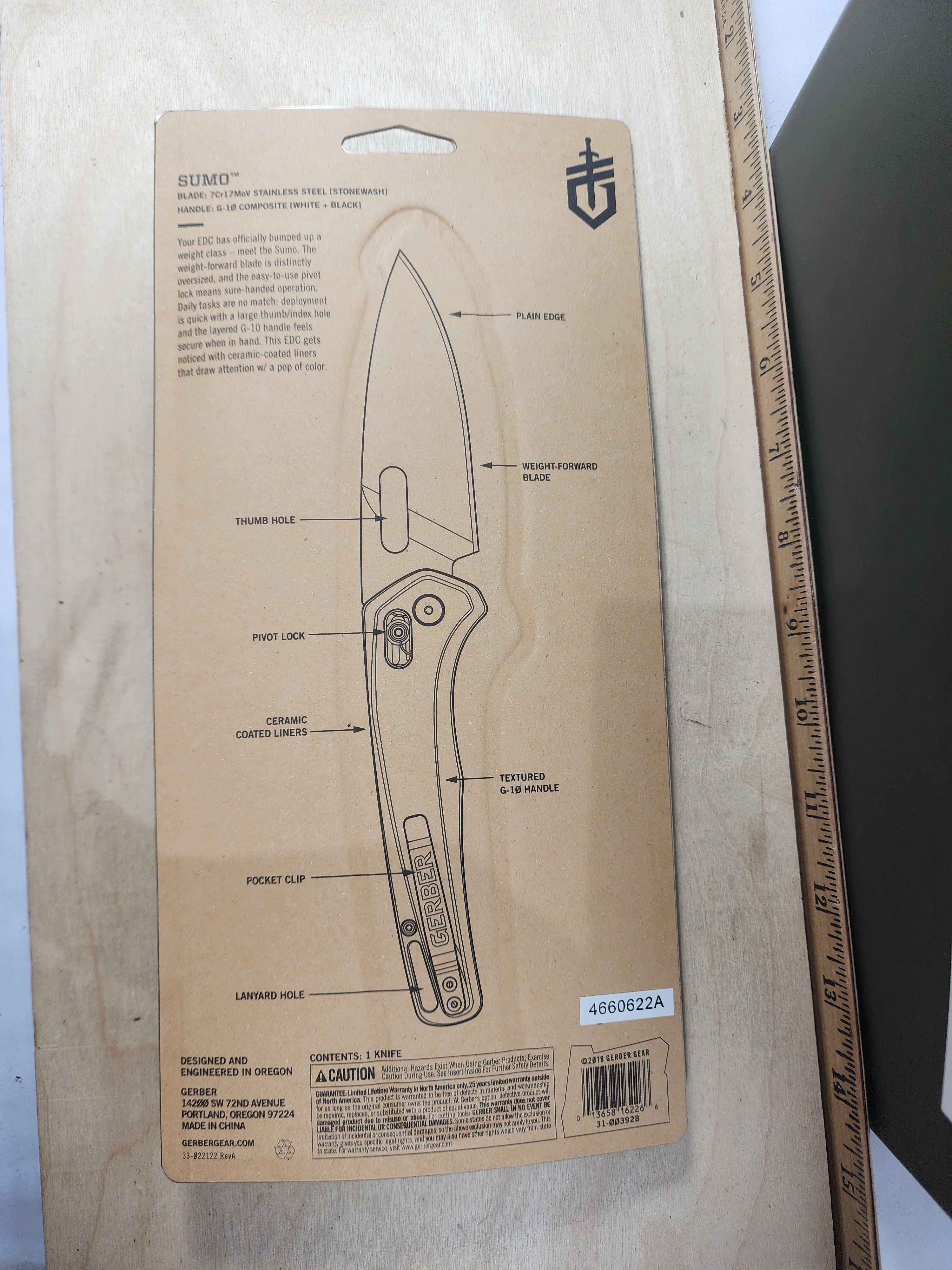 Gerber SUMO - Light Usage to Brand New