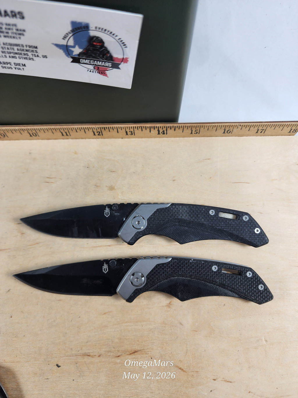 Gerber Contrast Drop Point Serrated Folding Knife 31-000596