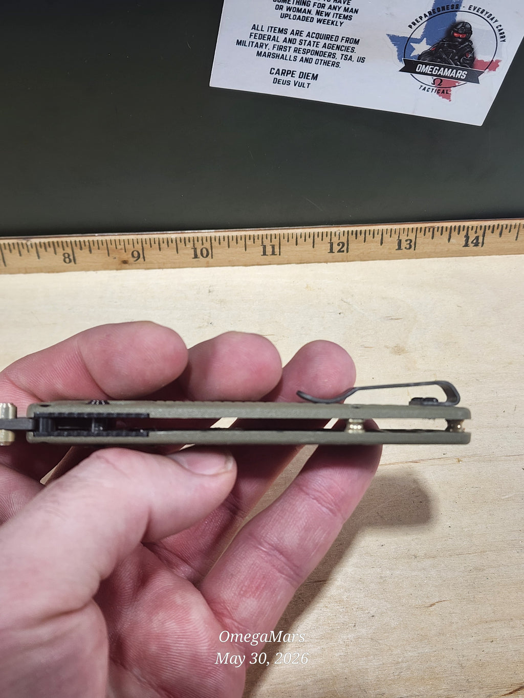 BENCHMADE 535 Bugout S30V - Light Usage - Dirty #1