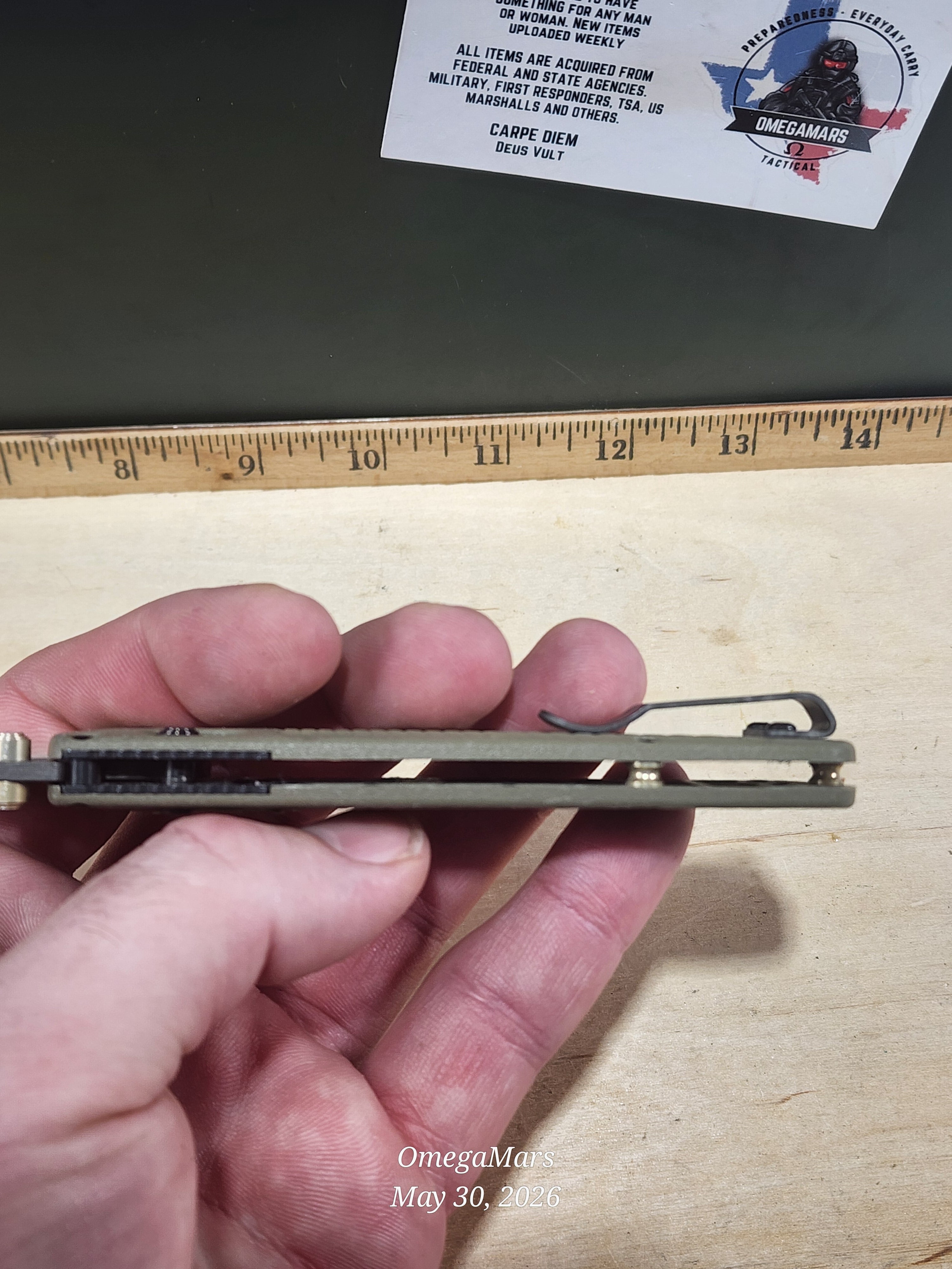 BENCHMADE 535 Bugout S30V - Light Usage - Dirty #1