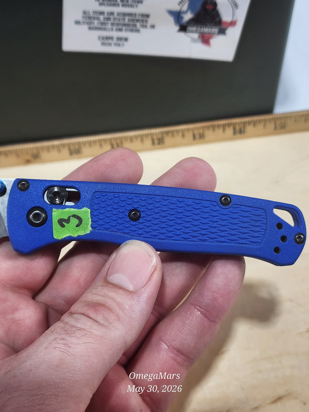 BENCHMADE 535 Bugout S30V - Light Usage - Dirty #3