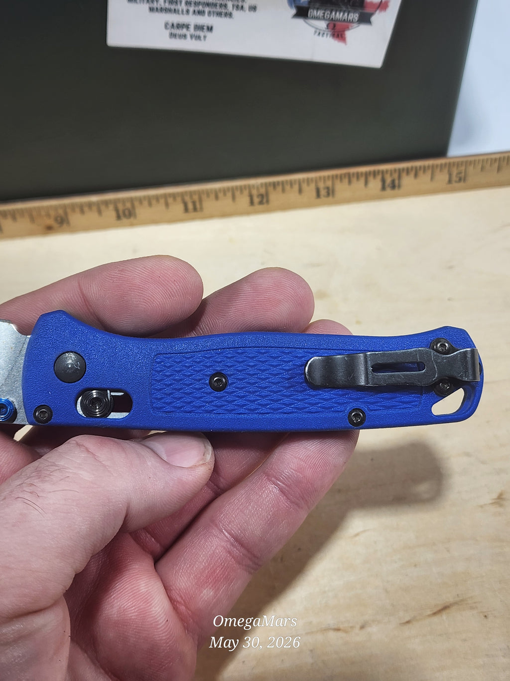 BENCHMADE 535 Bugout S30V - Light Usage - Dirty #3