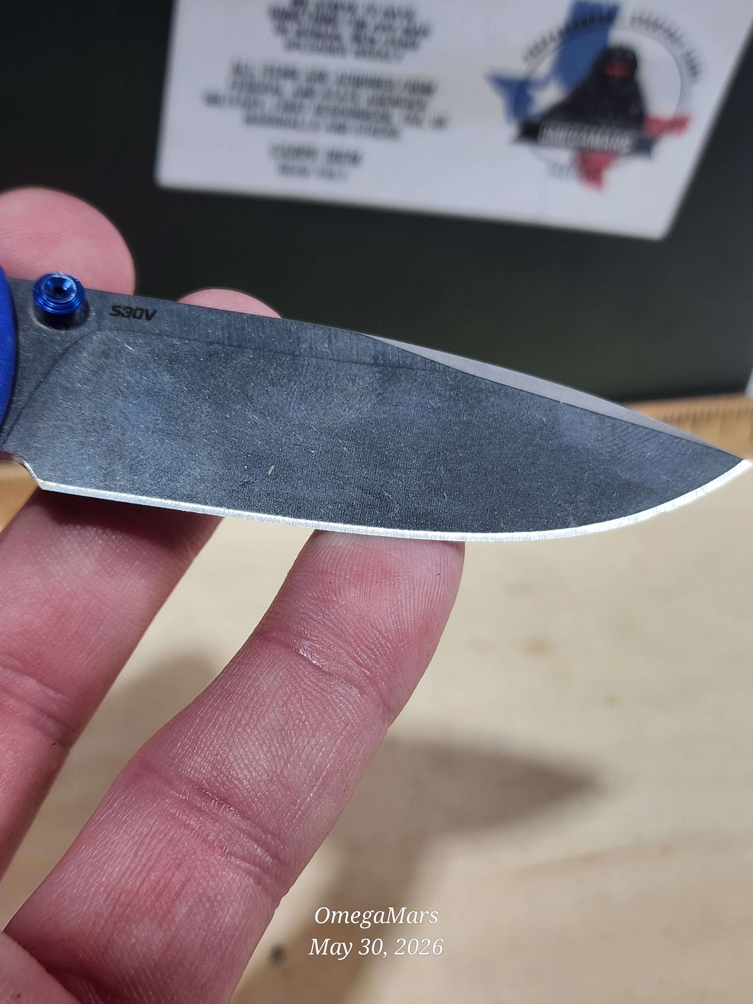 BENCHMADE 535 Bugout S30V - Light Usage - Dirty #3