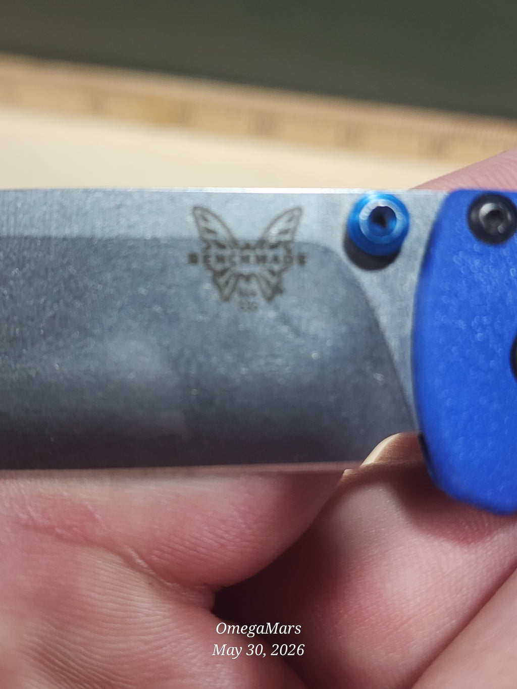 BENCHMADE 535 Bugout S30V - Light Usage - Dirty #3