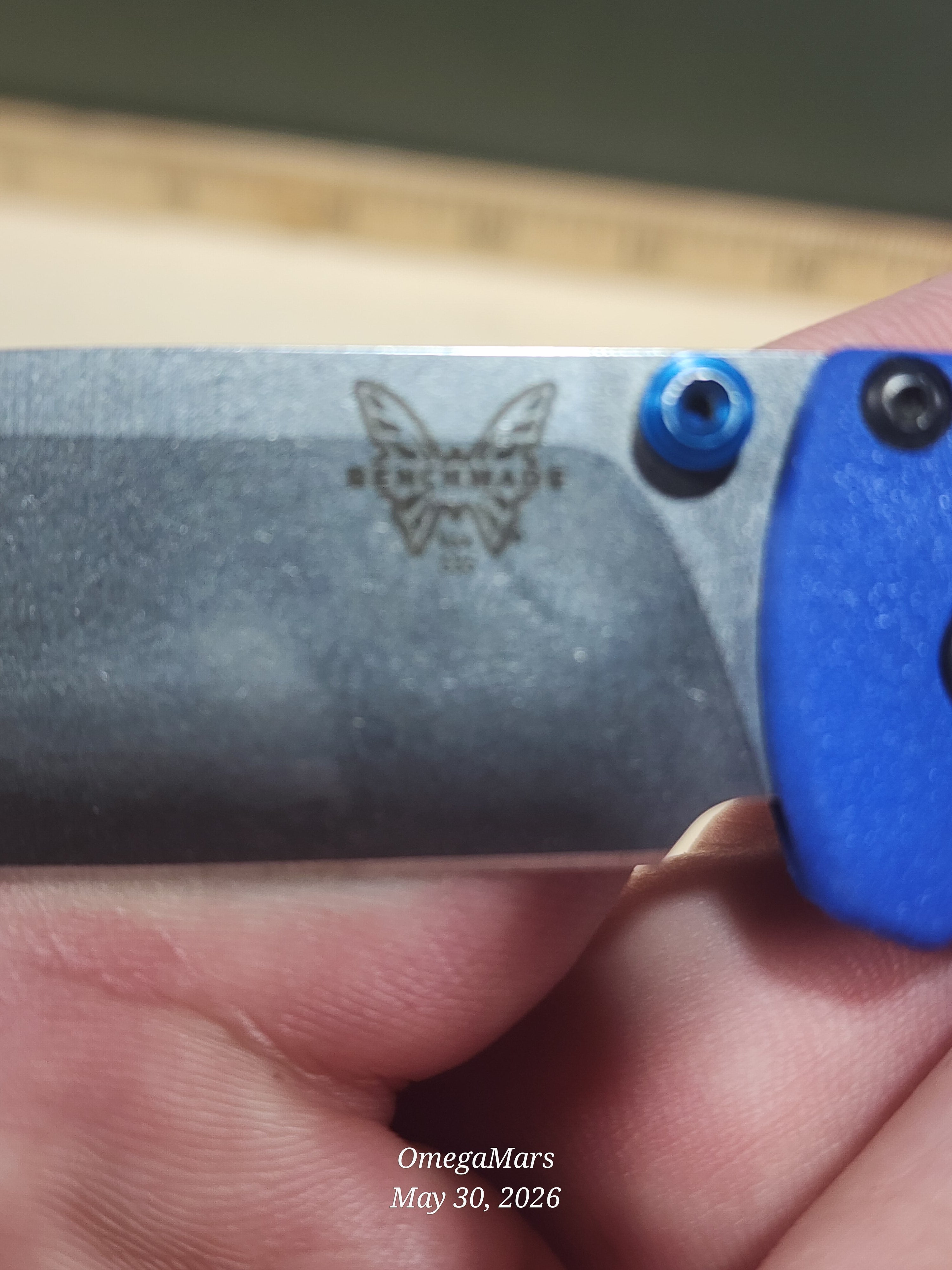 BENCHMADE 535 Bugout S30V - Light Usage - Dirty #3