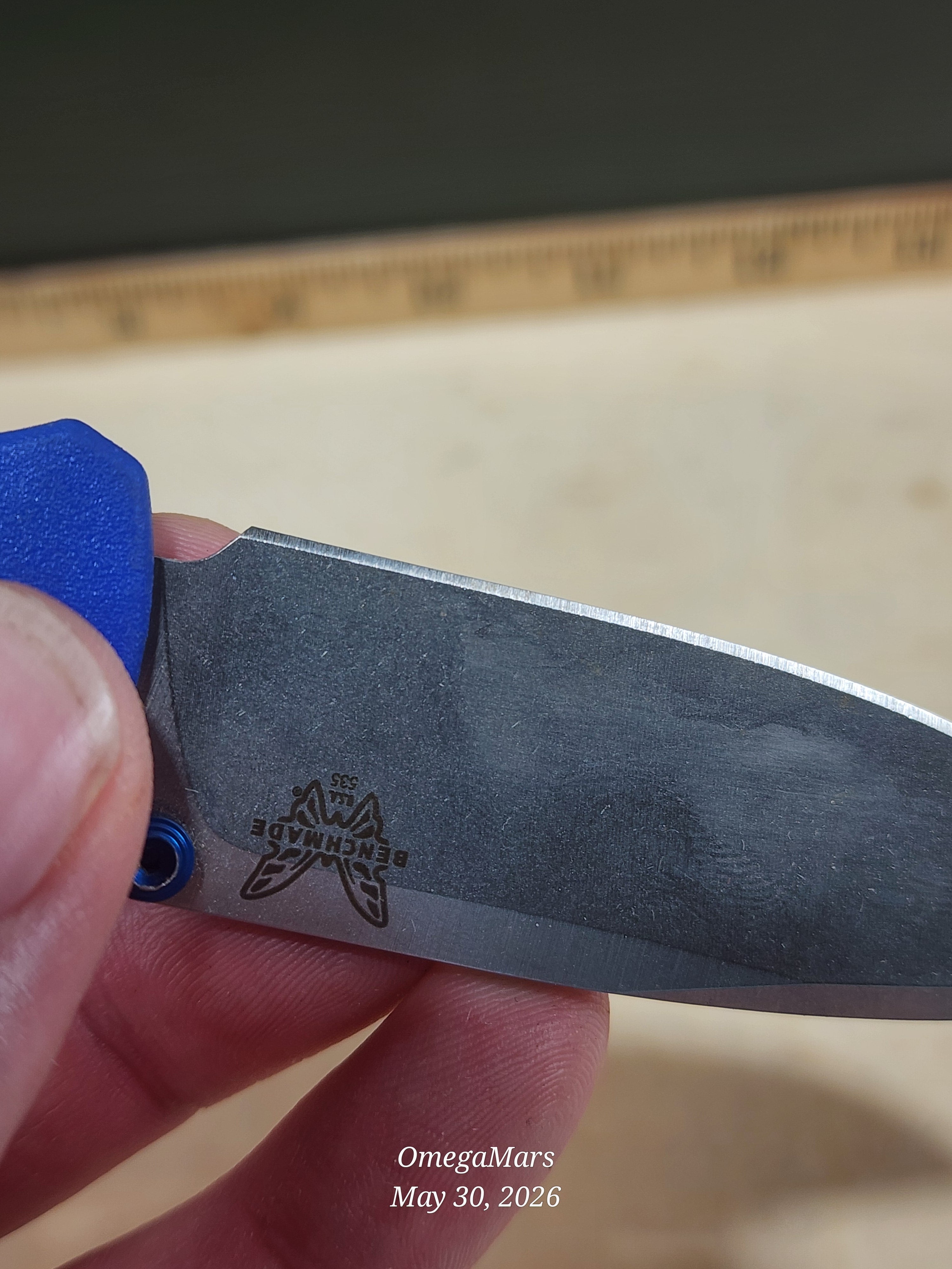 BENCHMADE 535 Bugout S30V - Light Usage - Dirty #3