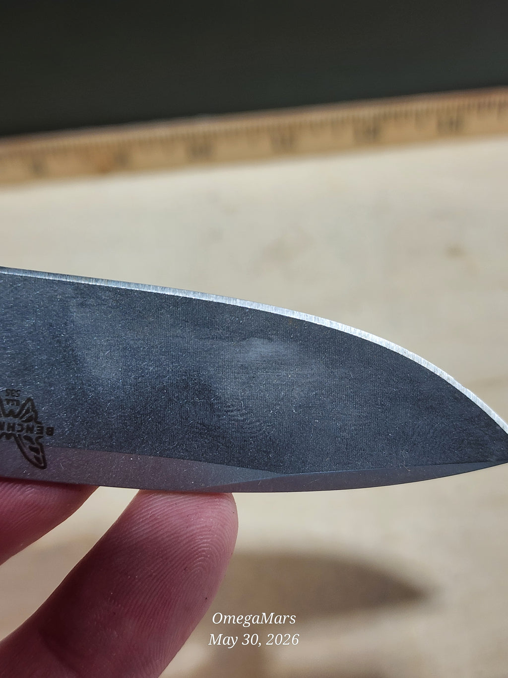 BENCHMADE 535 Bugout S30V - Light Usage - Dirty #3