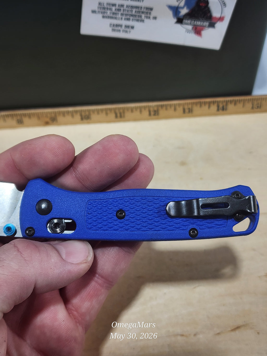 BENCHMADE 535 Bugout S30V - Light Usage - Dirty #4