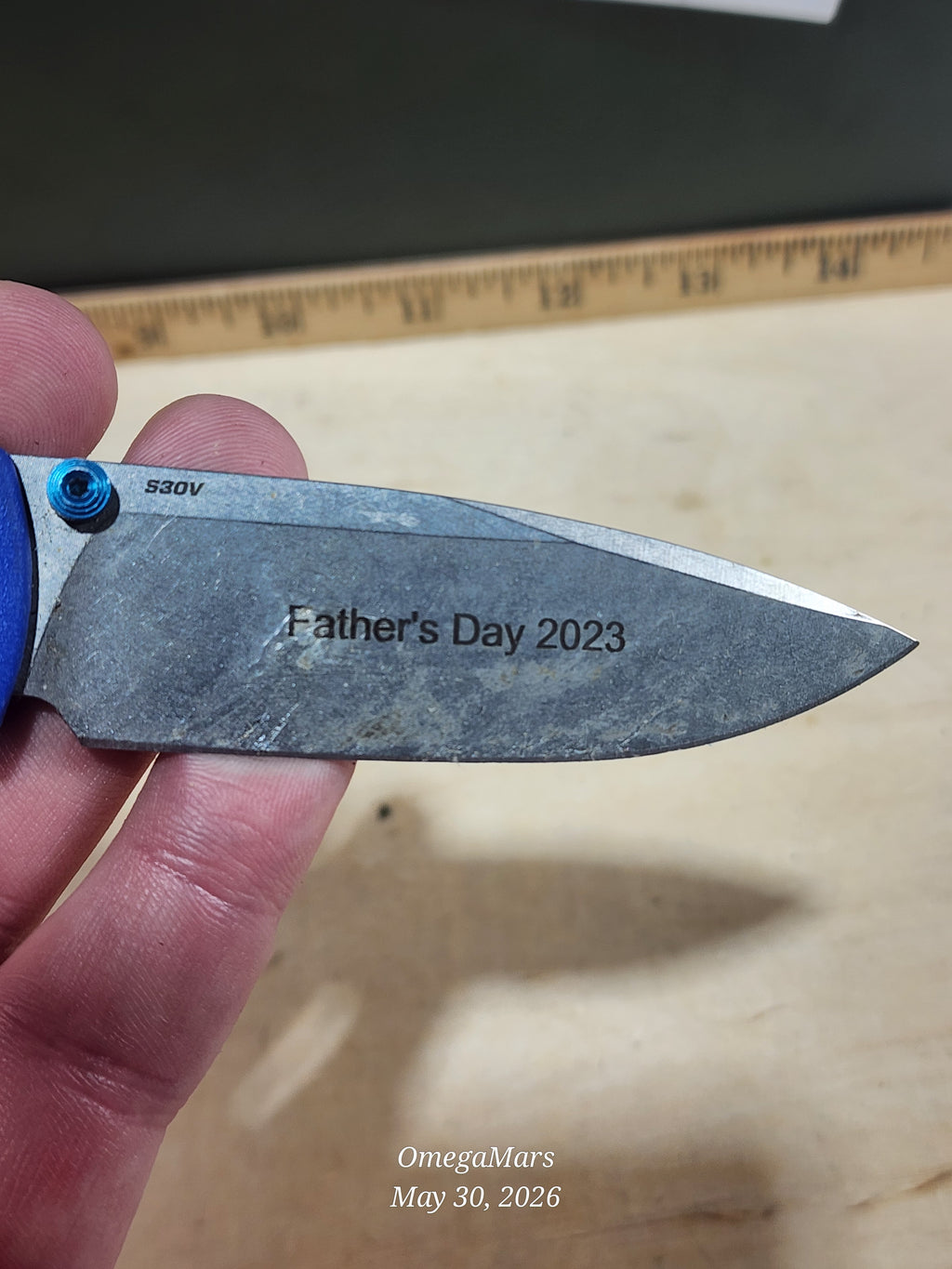 BENCHMADE 535 Bugout S30V - Light Usage - Dirty #4