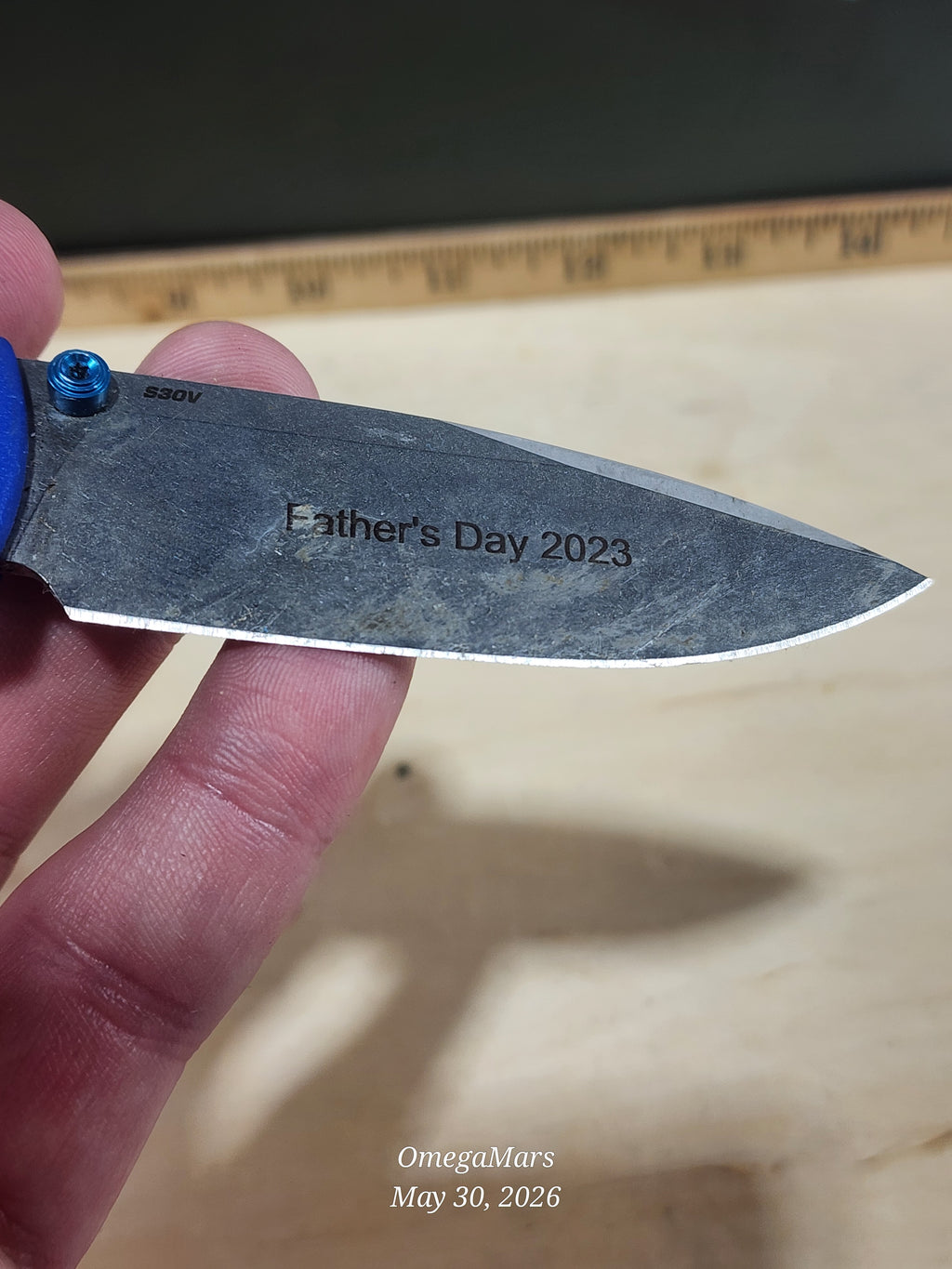 BENCHMADE 535 Bugout S30V - Light Usage - Dirty #4