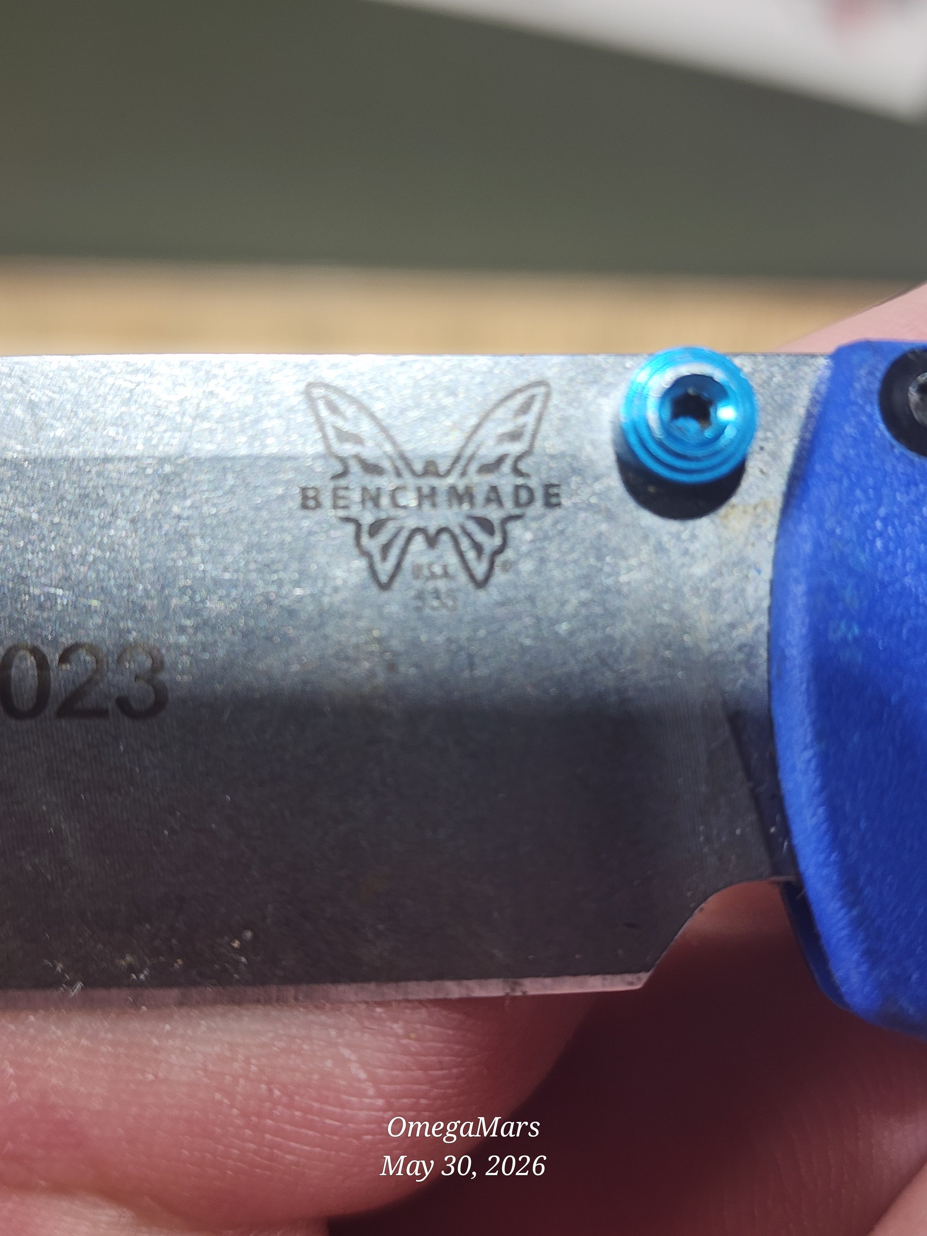 BENCHMADE 535 Bugout S30V - Light Usage - Dirty #4