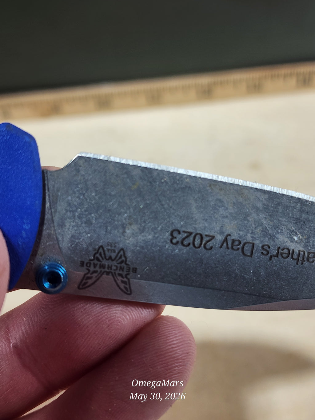 BENCHMADE 535 Bugout S30V - Light Usage - Dirty #4