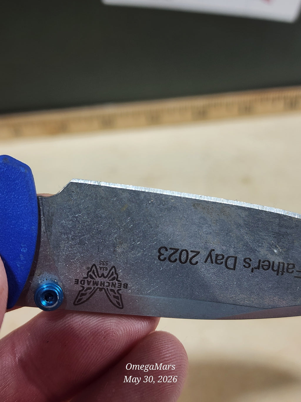 BENCHMADE 535 Bugout S30V - Light Usage - Dirty #4