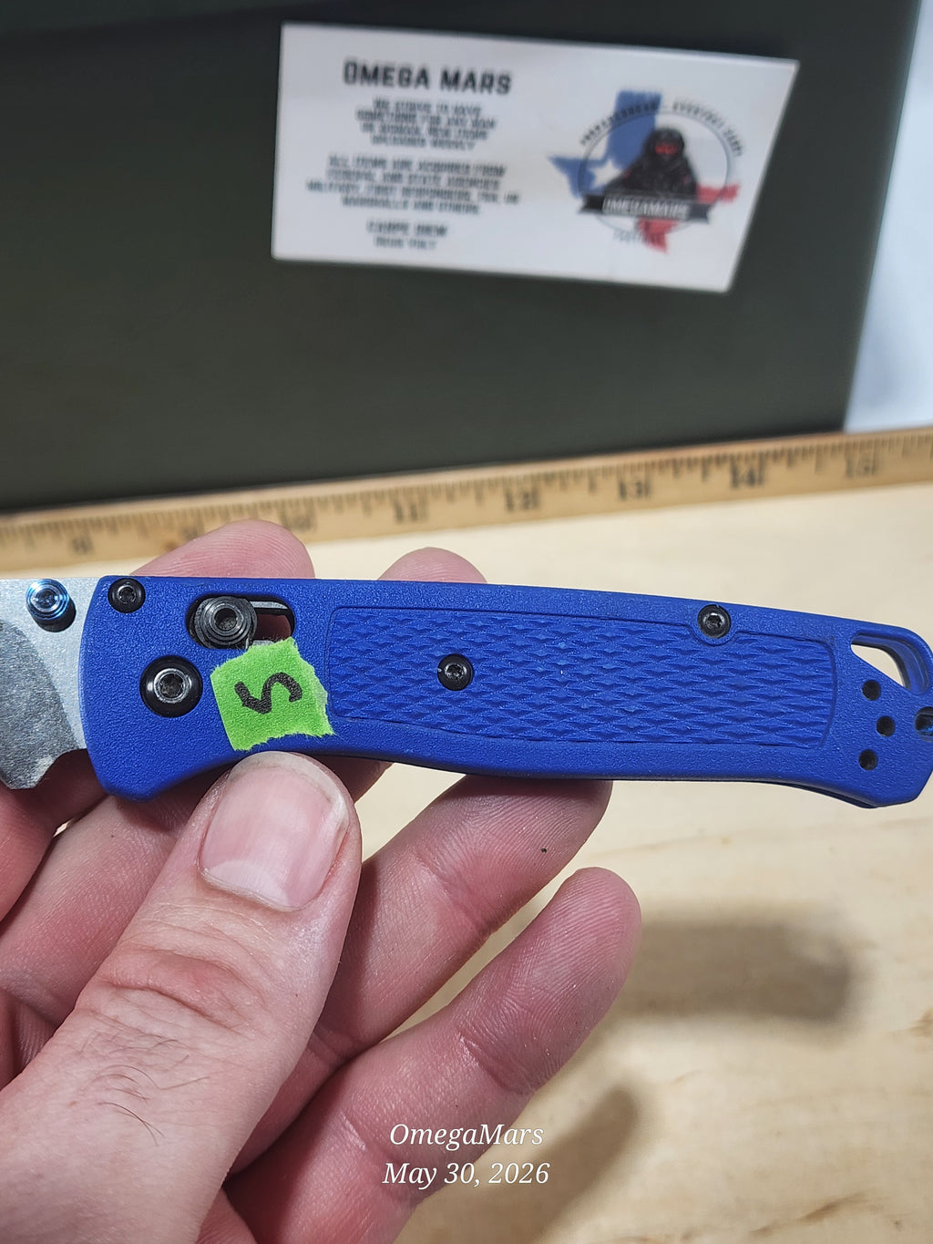 BENCHMADE 535 Bugout S30V - Light Usage - Dirty #5