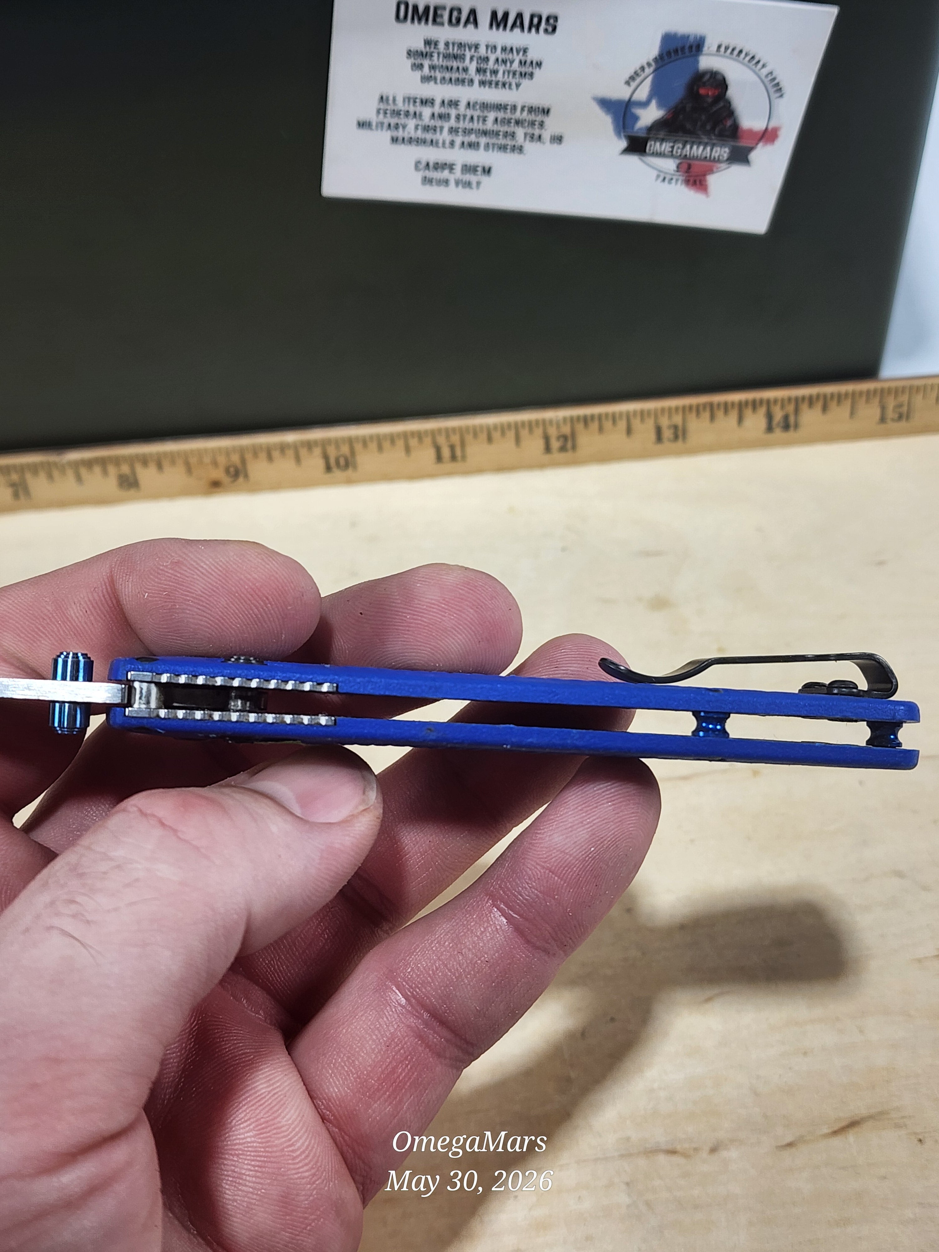 BENCHMADE 535 Bugout S30V - Light Usage - Dirty #5