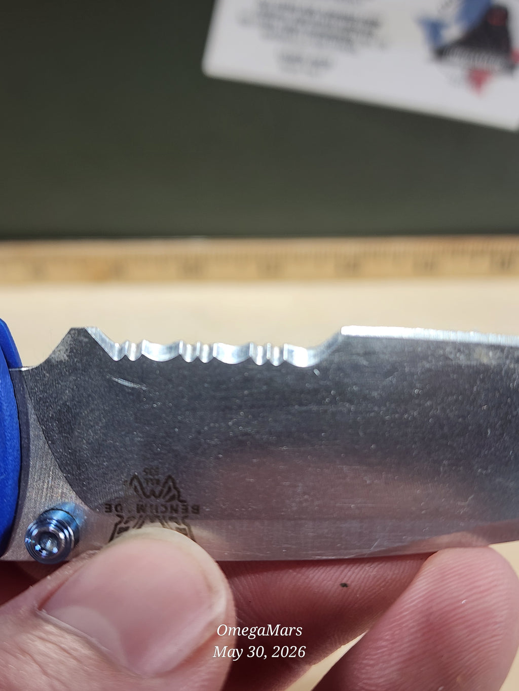 BENCHMADE 535 Bugout S30V - Light Usage - Dirty #5