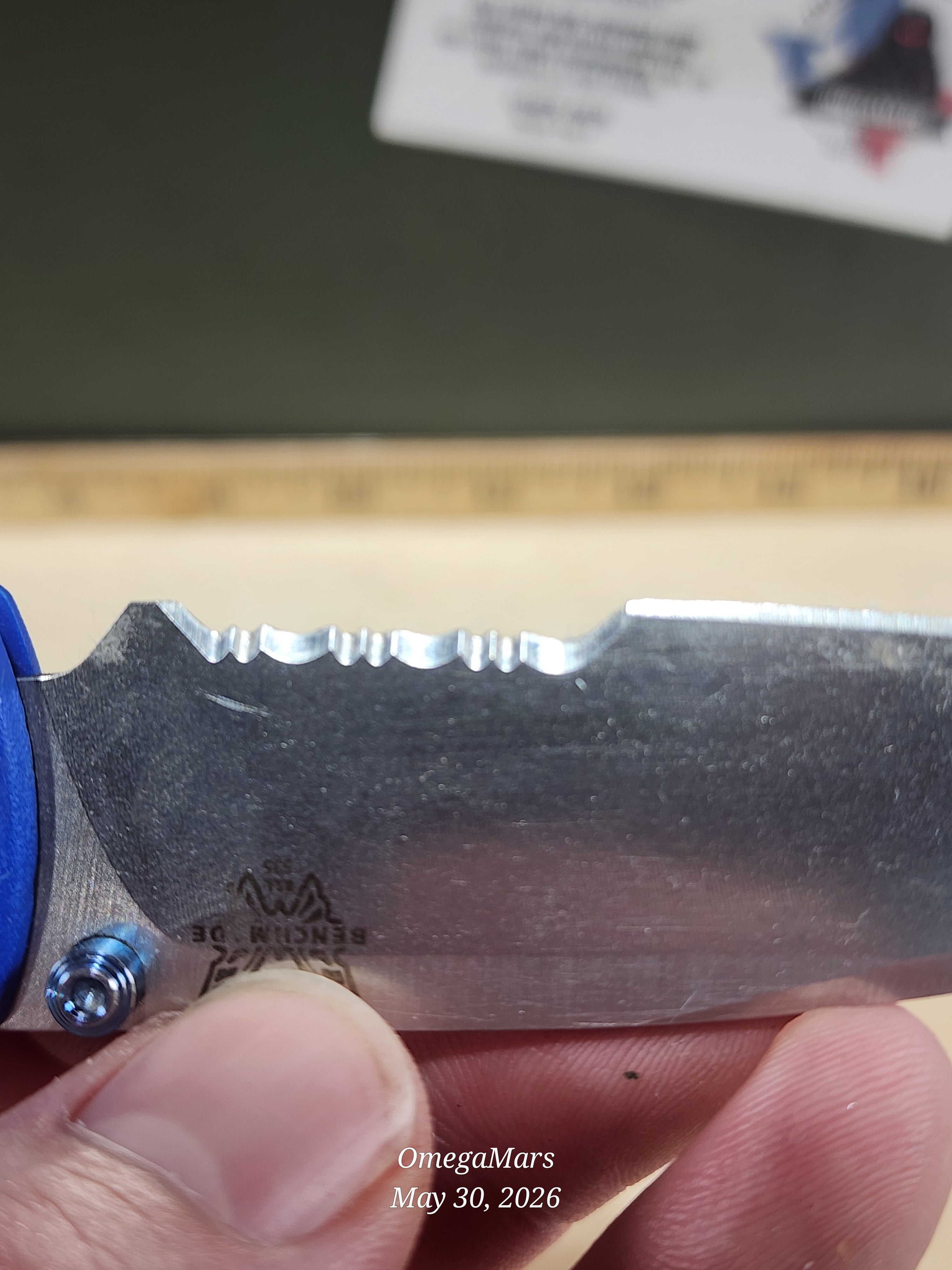BENCHMADE 535 Bugout S30V - Light Usage - Dirty #5