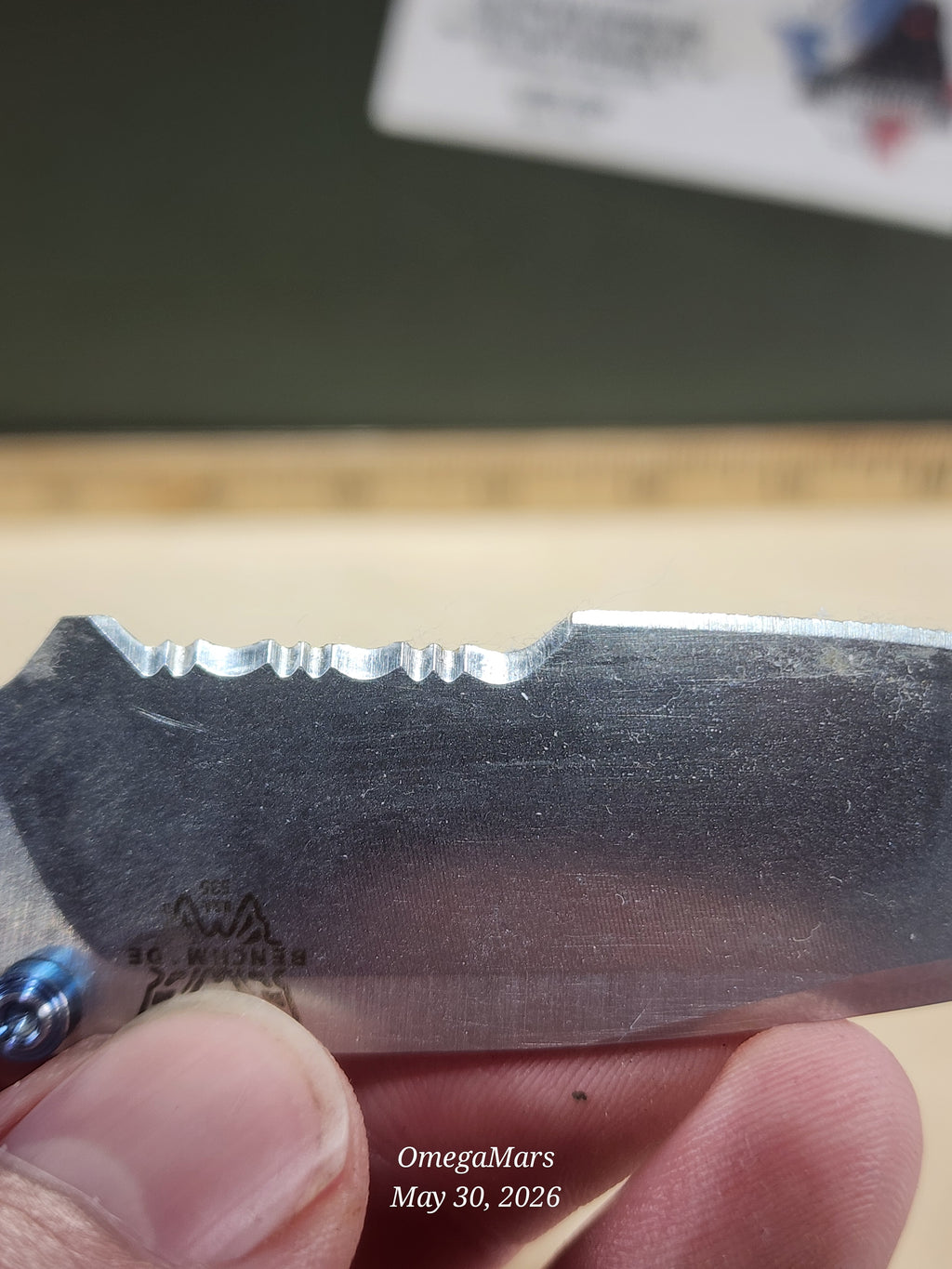 BENCHMADE 535 Bugout S30V - Light Usage - Dirty #5