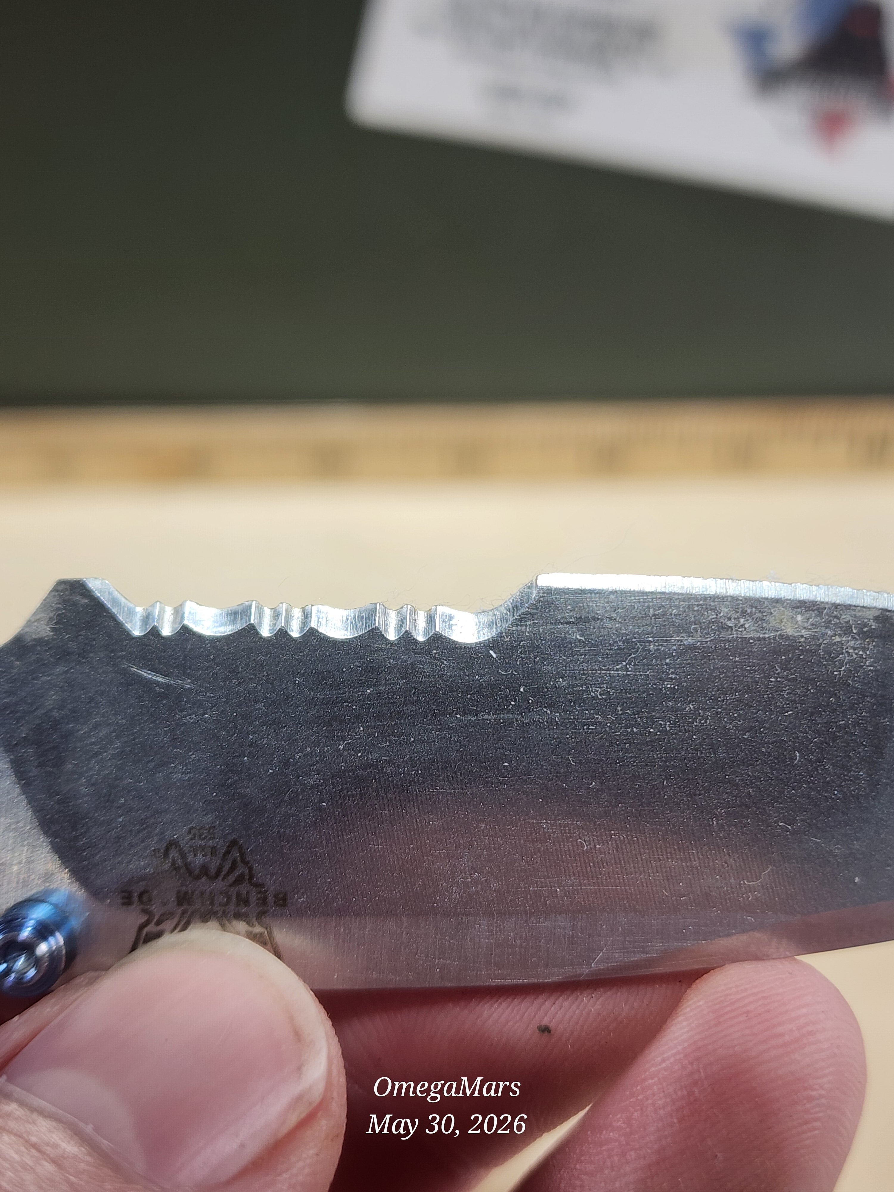 BENCHMADE 535 Bugout S30V - Light Usage - Dirty #5