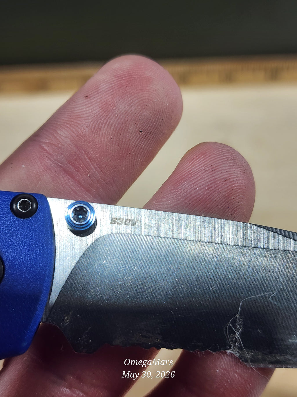 BENCHMADE 535 Bugout S30V - Light Usage - Dirty #5