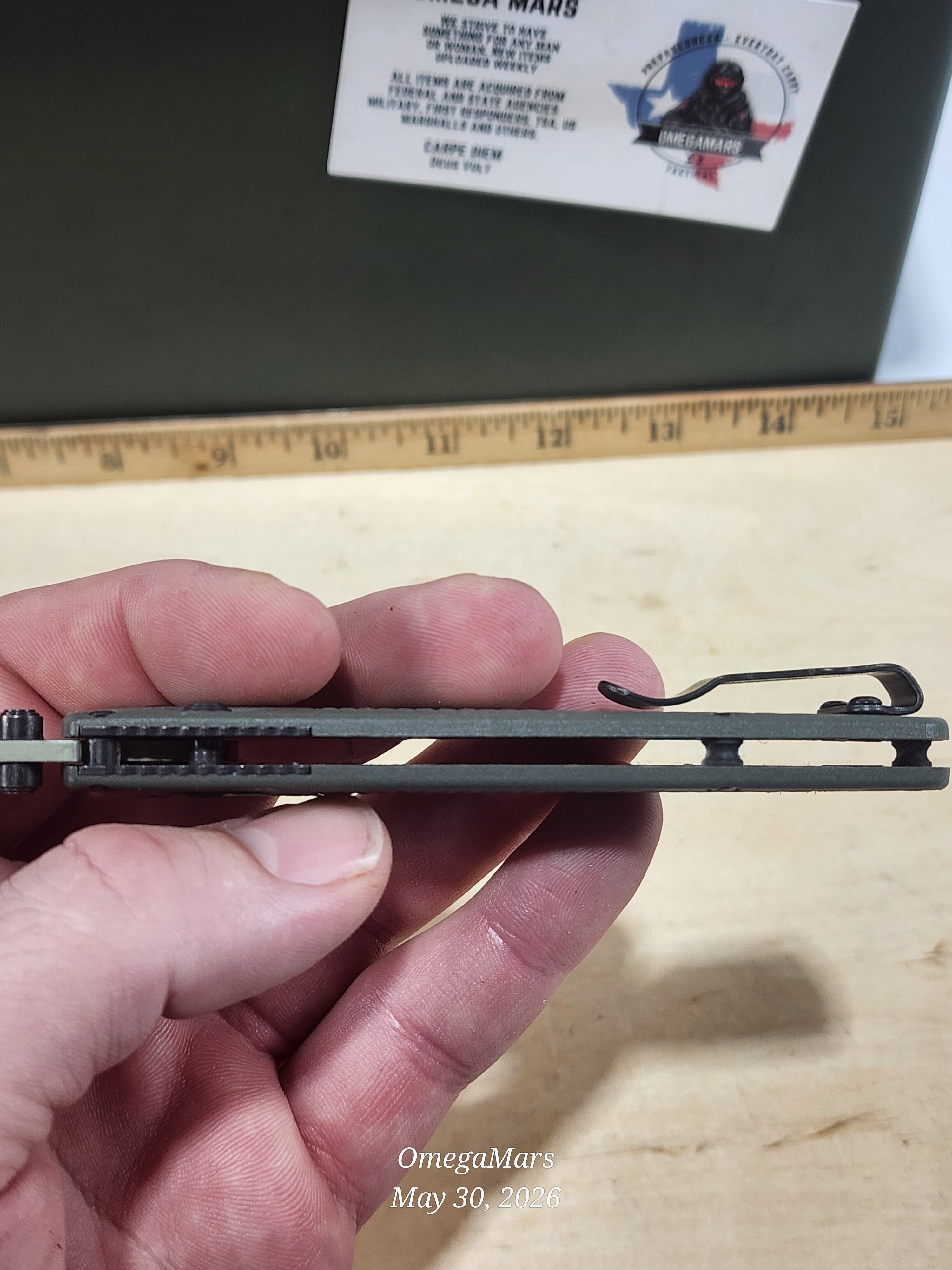 BENCHMADE 535 Bugout S30V - Light Usage - Dirty #6