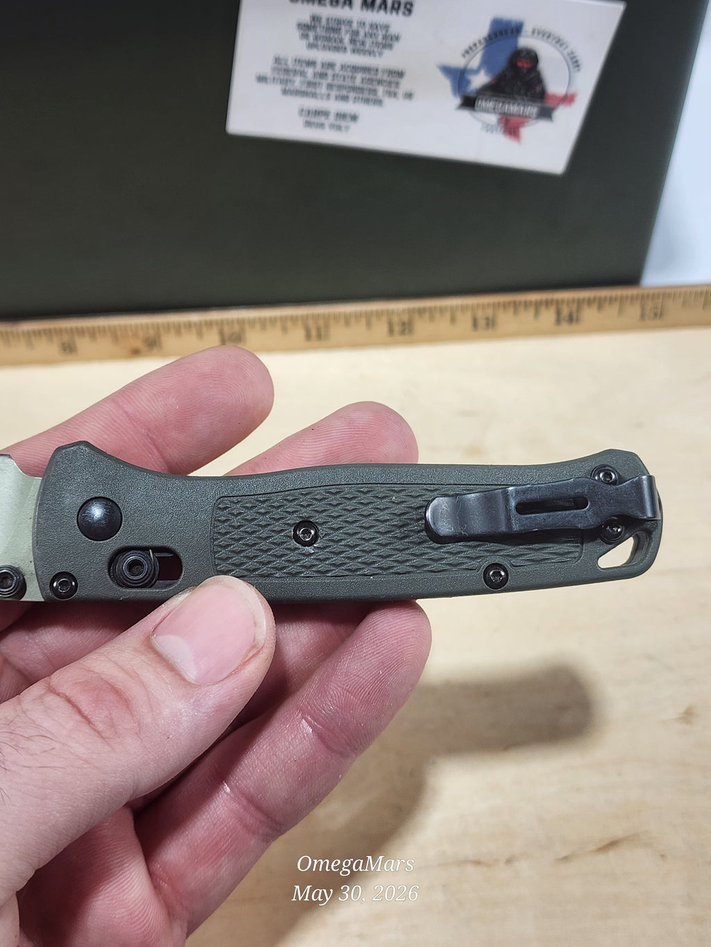 BENCHMADE 535 Bugout S30V - Light Usage - Dirty #6