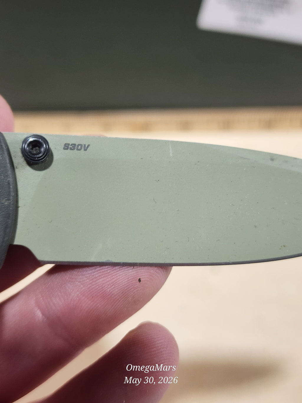 BENCHMADE 535 Bugout S30V - Light Usage - Dirty #6