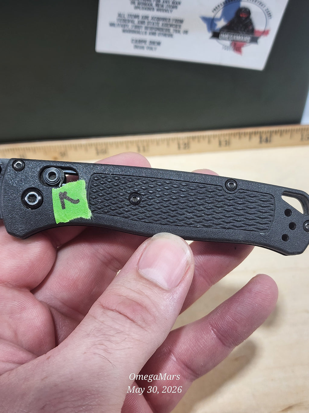 BENCHMADE 535 Bugout S30V - Light Usage - Dirty #7