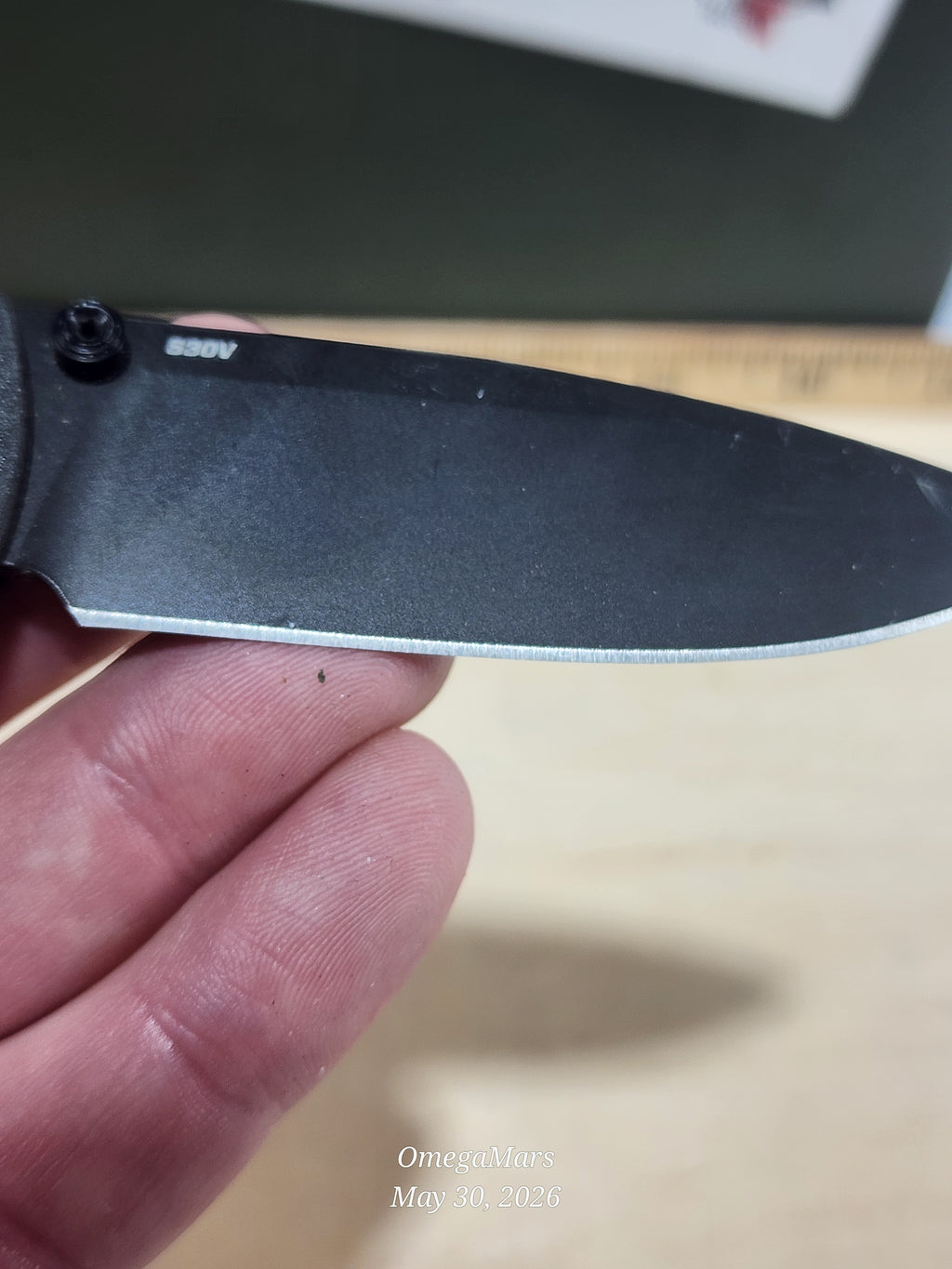 BENCHMADE 535 Bugout S30V - Light Usage - Dirty #7