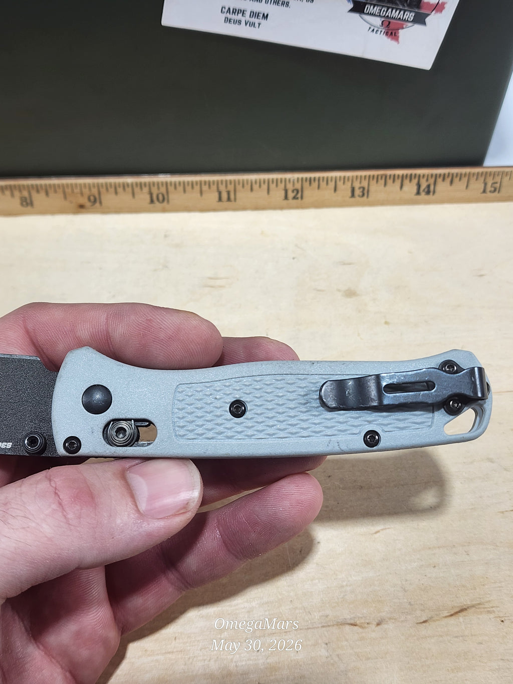 BENCHMADE 535 Bugout S30V - Light Usage - Dirty #8