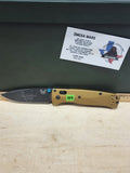 BENCHMADE 535 Bugout M390 Burnt Brass - Light Usage - Dirty #9