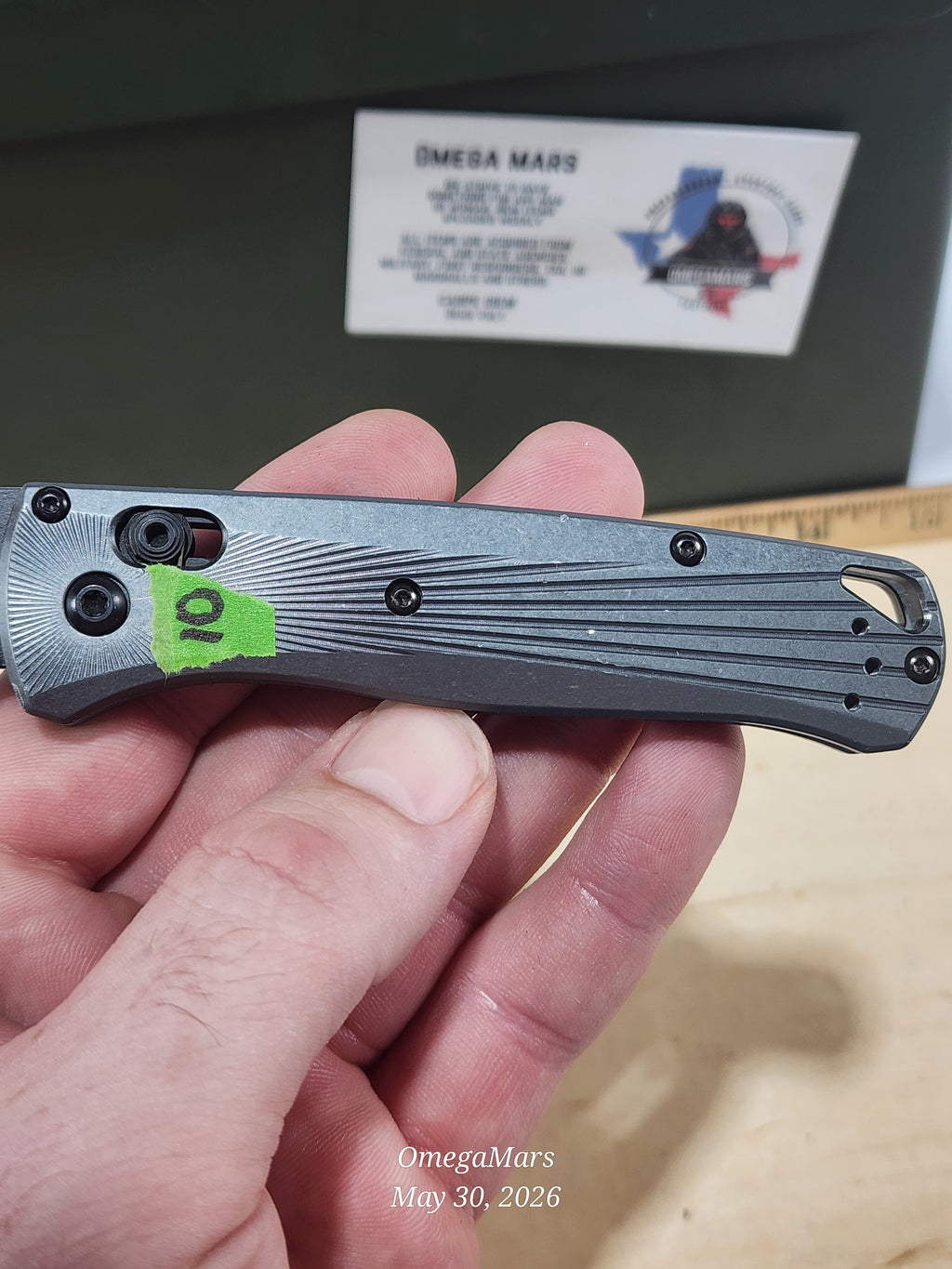 BENCHMADE 535 Bugout M390 - Light Usage - Dirty #10