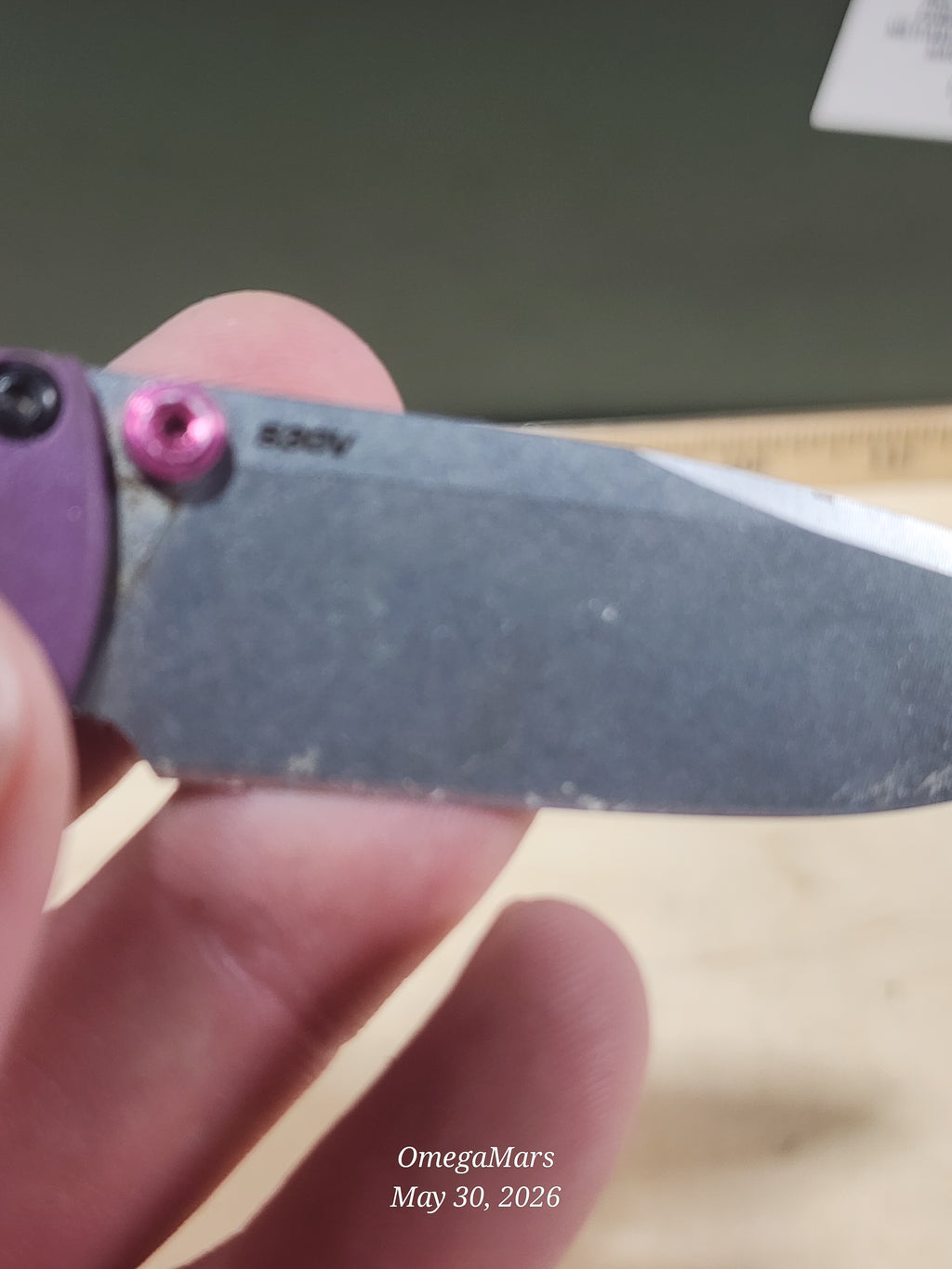 BENCHMADE 533 Mini Bugout S30V - Light Usage - Dirty #13
