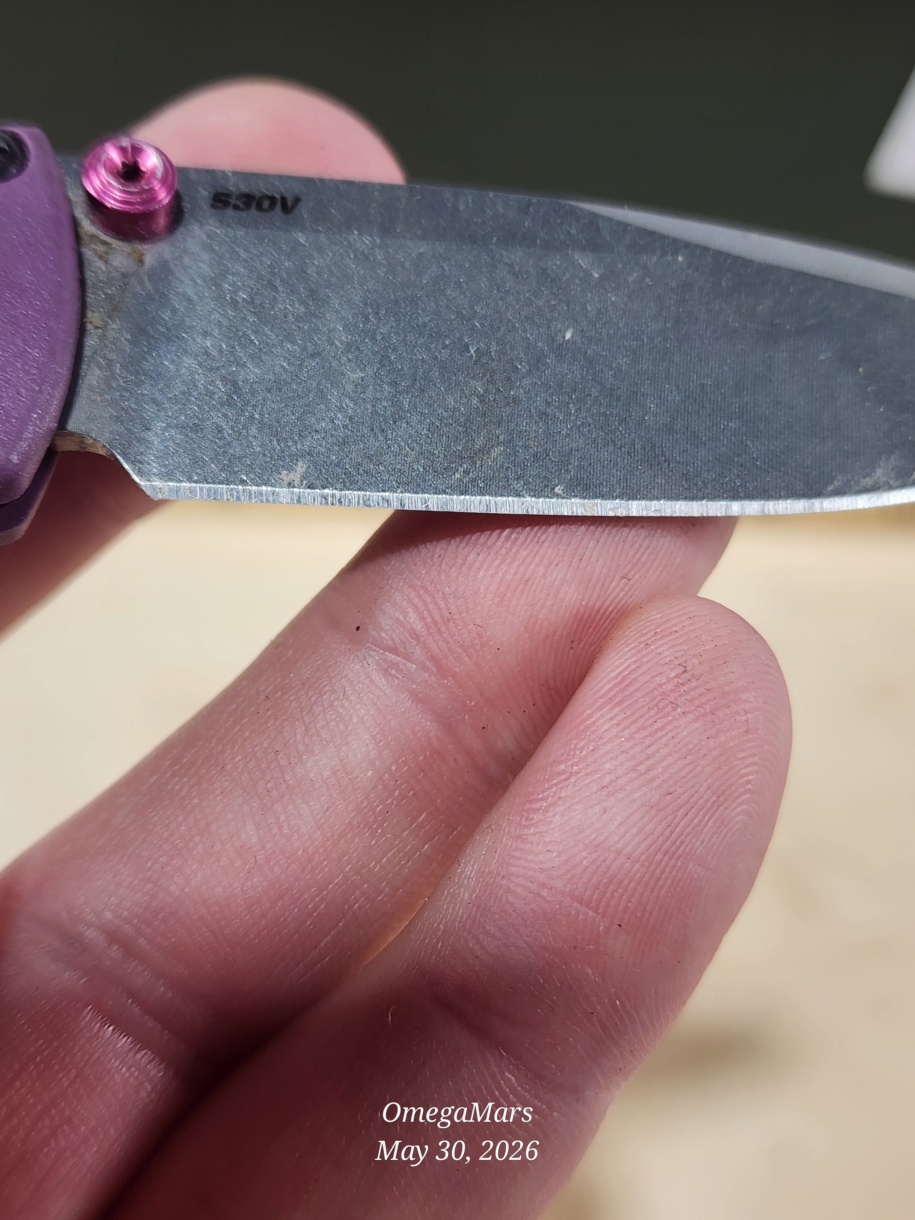 BENCHMADE 533 Mini Bugout S30V - Light Usage - Dirty #13