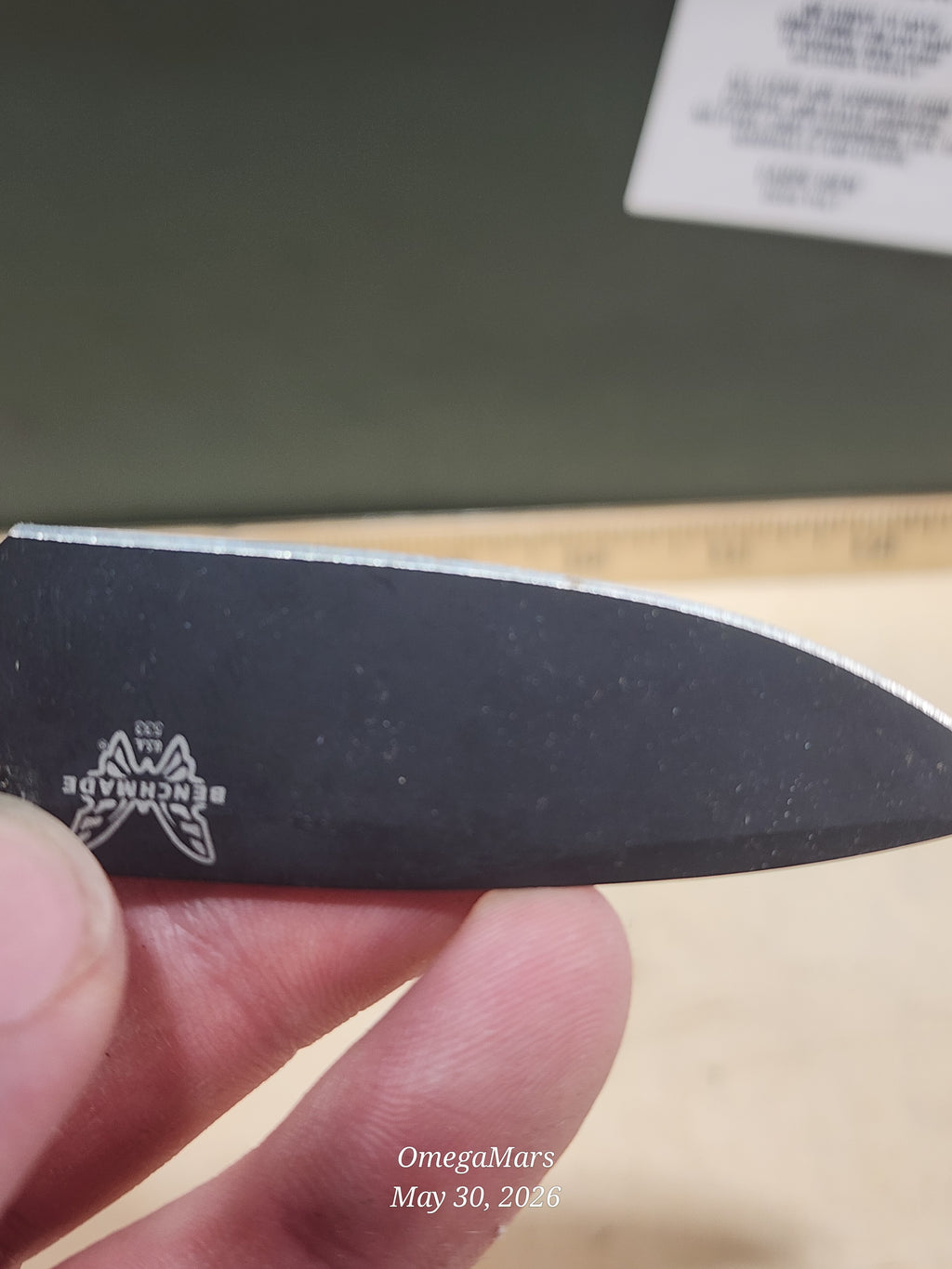 BENCHMADE 533 Mini Bugout S30V - Light Usage - Dirty #14