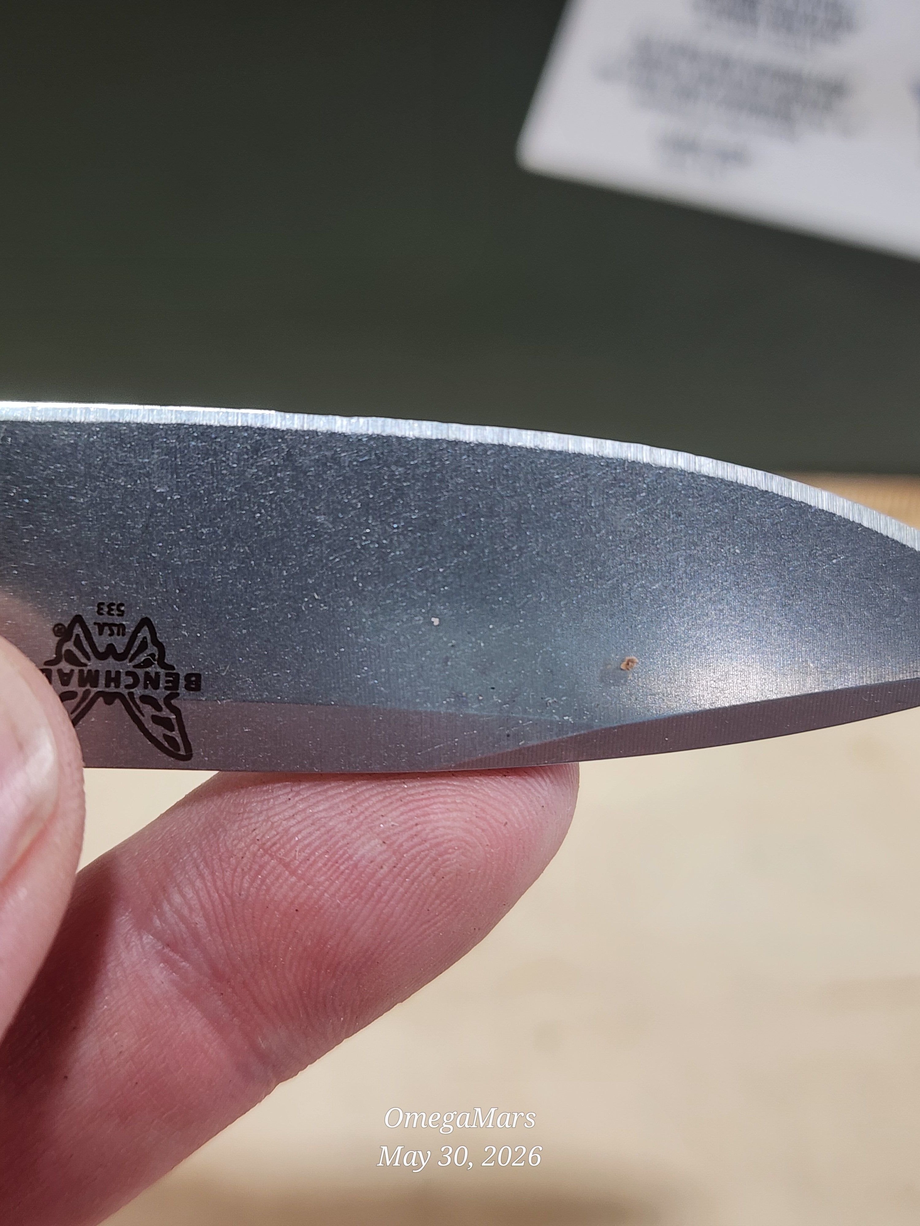BENCHMADE 533 Mini Bugout S30V - Light Usage - Dirty #15