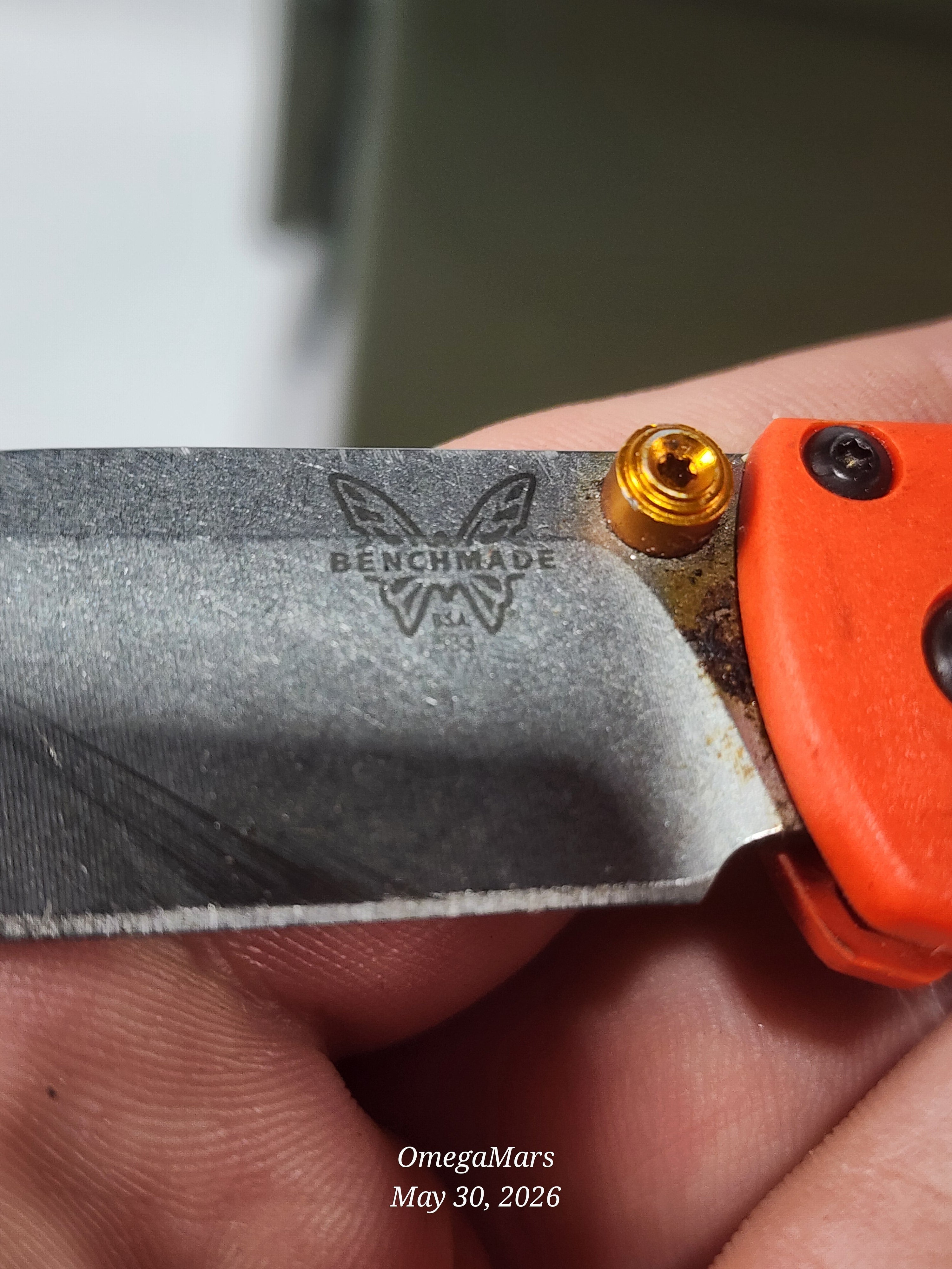 BENCHMADE 533 Mini Bugout S30V - Light Usage - Dirty #20
