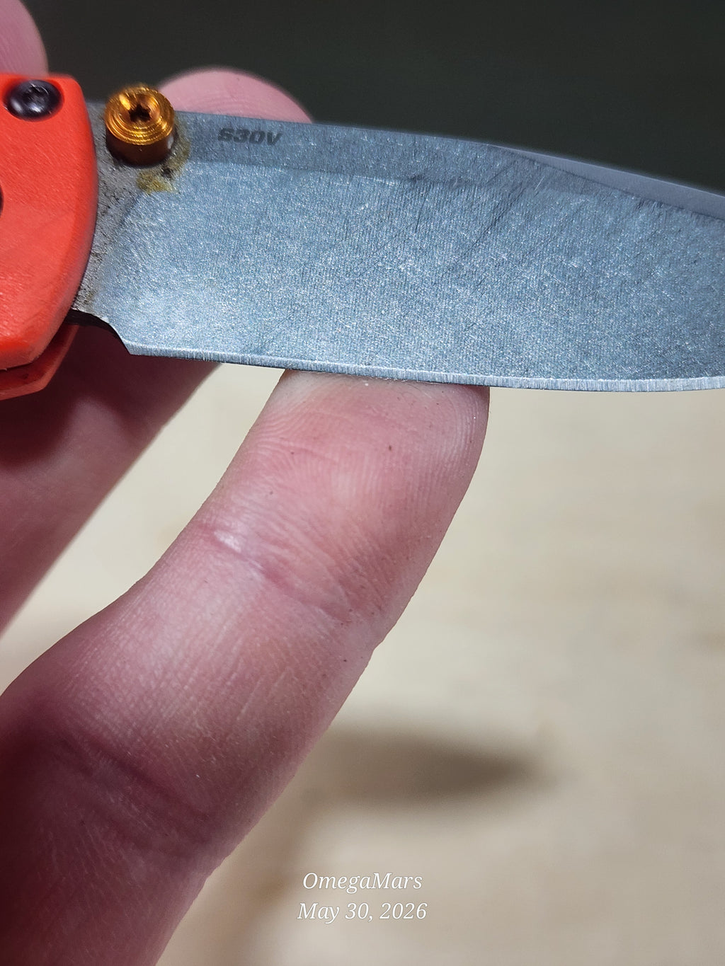 BENCHMADE 533 Mini Bugout S30V - Light Usage - Dirty #20