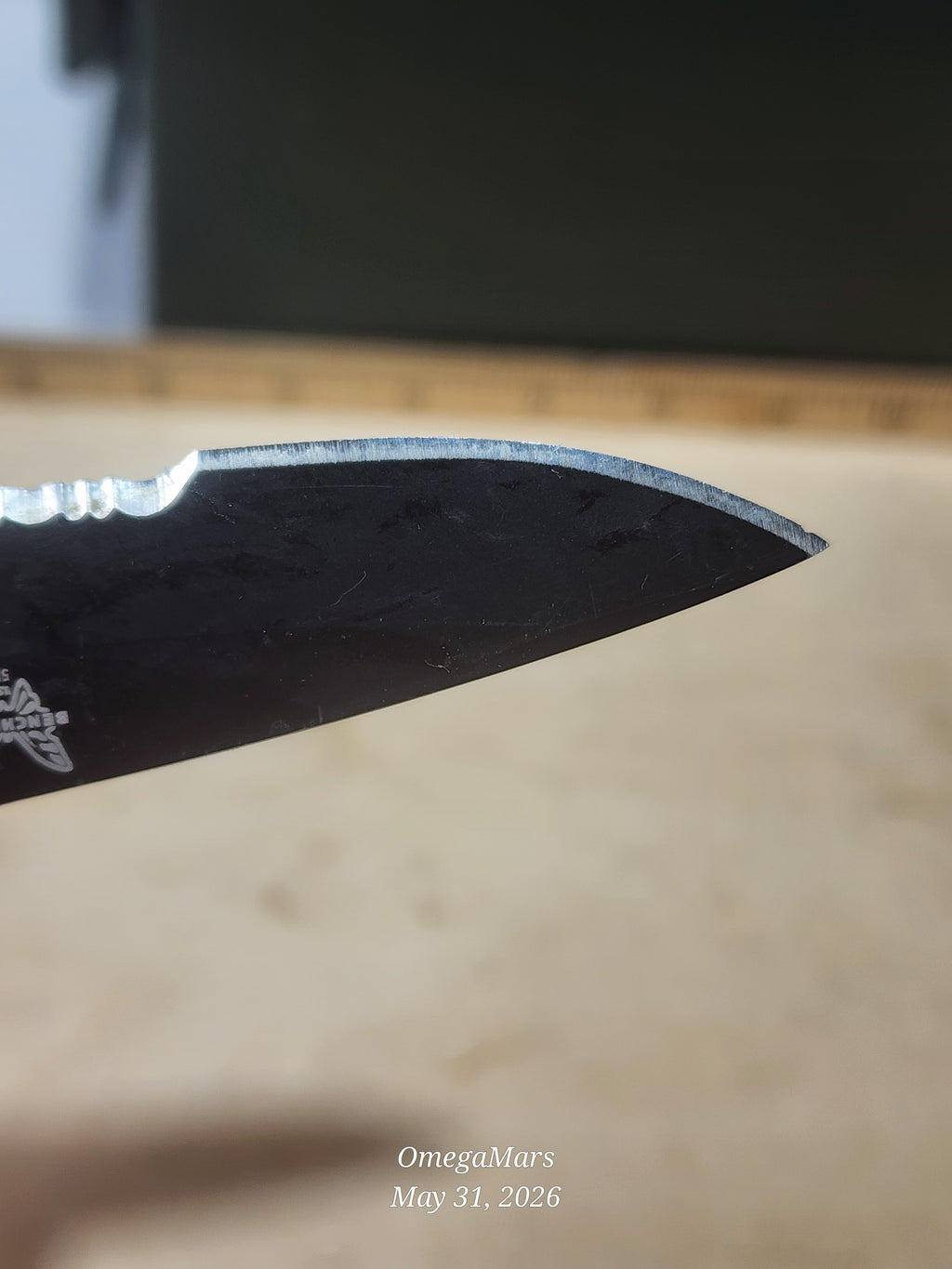 BENCHMADE 556-154CM Mini Griptilian - Light Usage - #21Gr