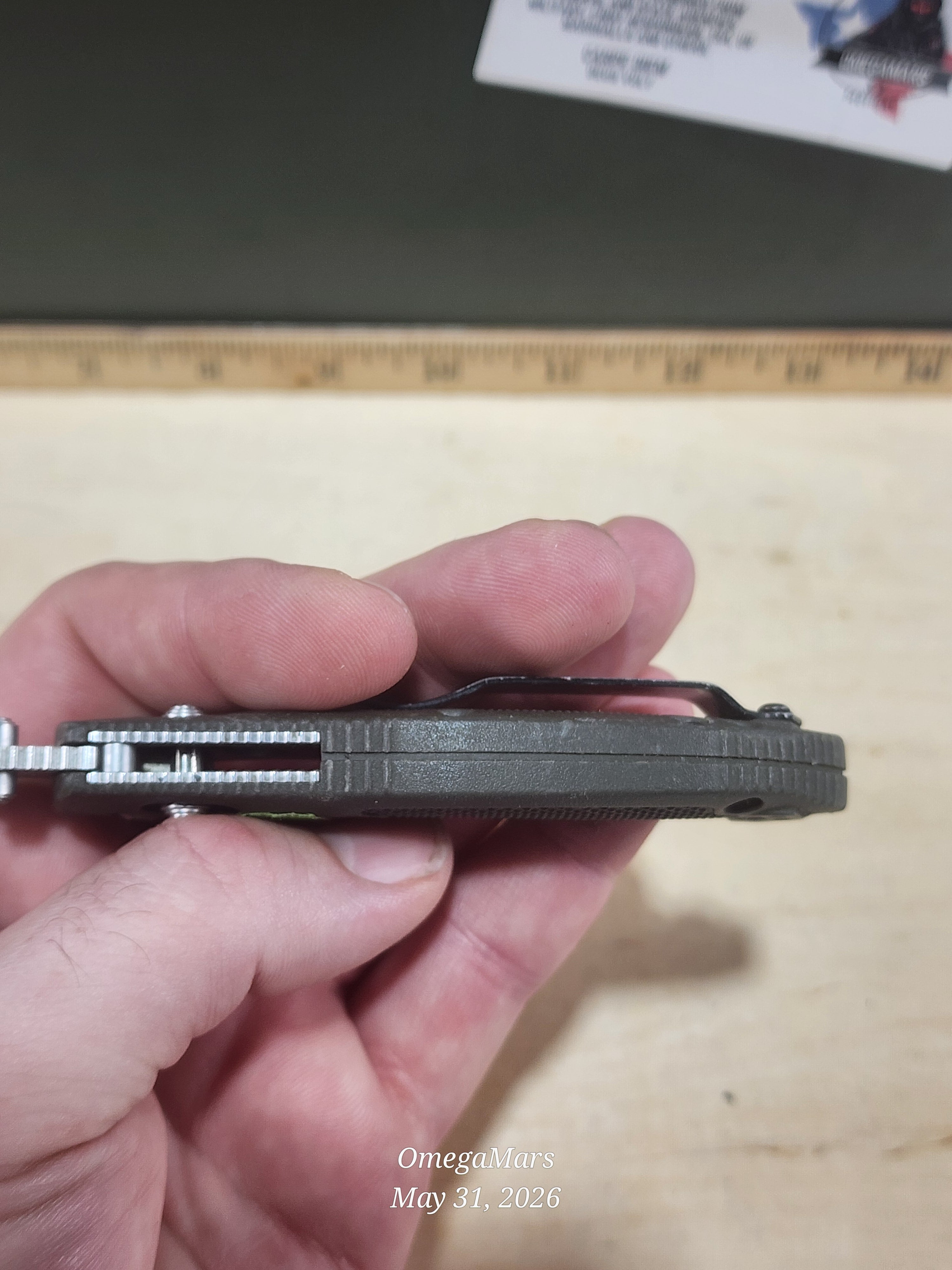 BENCHMADE 556-154CM Mini Griptilian - Light Usage - #22Gr