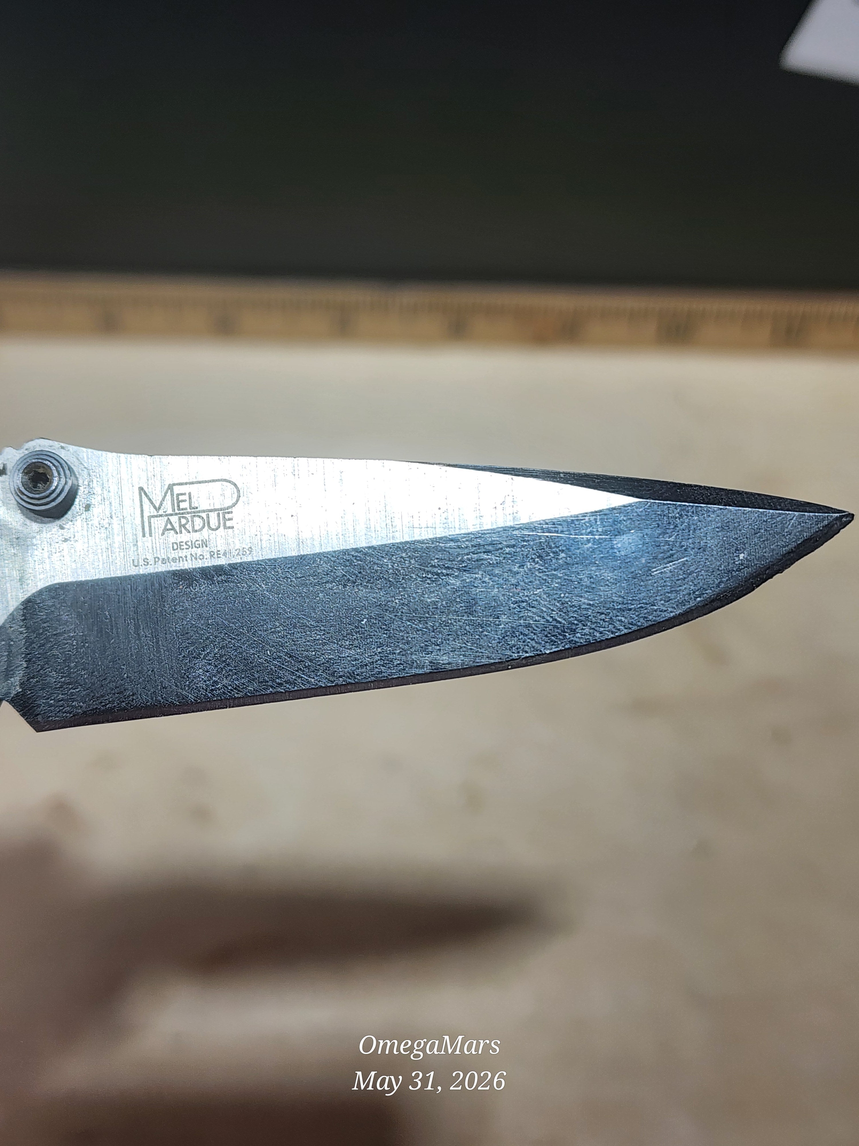 BENCHMADE 556-154CM Mini Griptilian - Light Usage - #22Gr