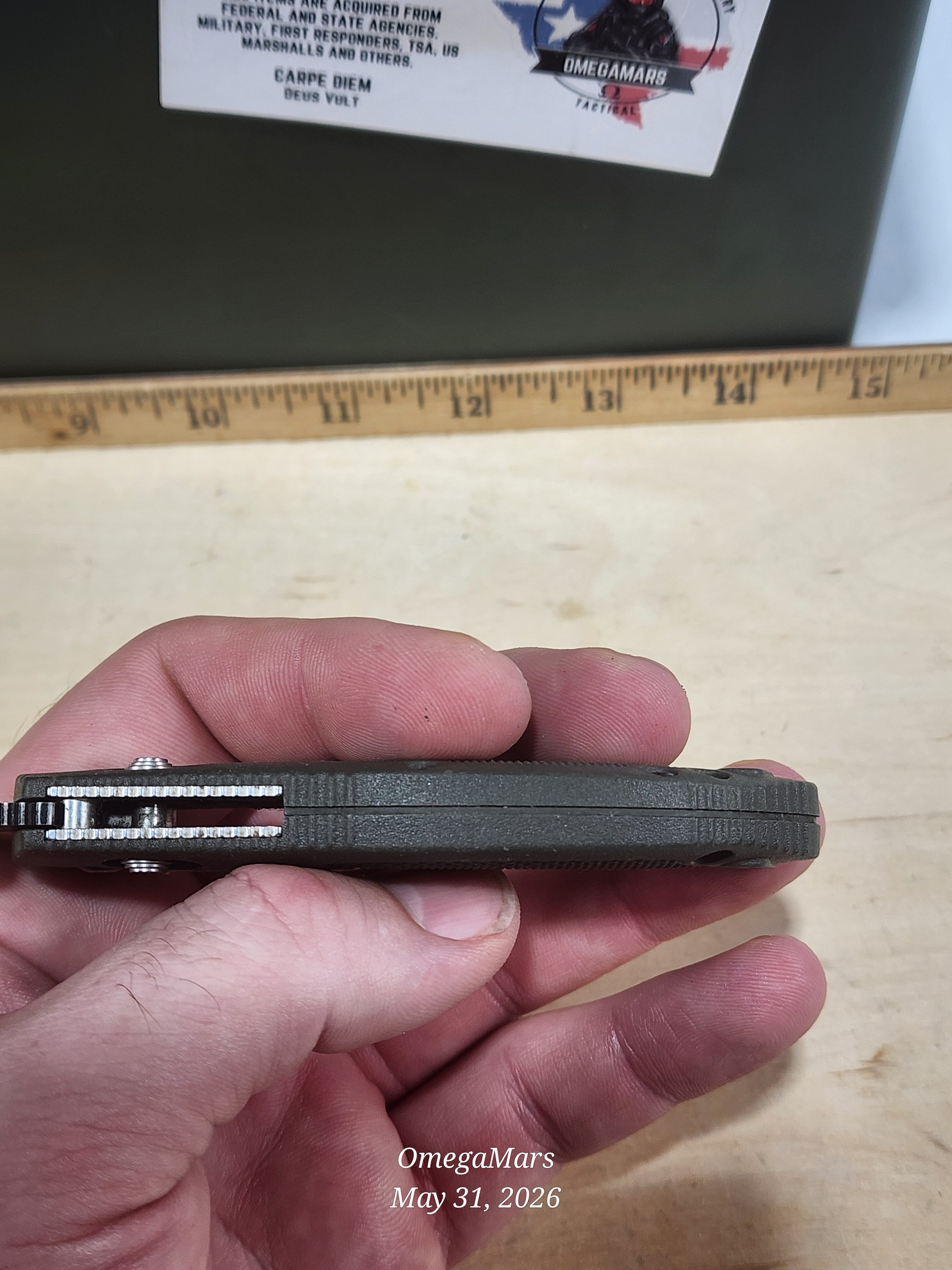 BENCHMADE 556-154CM Mini Griptilian - Light Usage - #23Gr