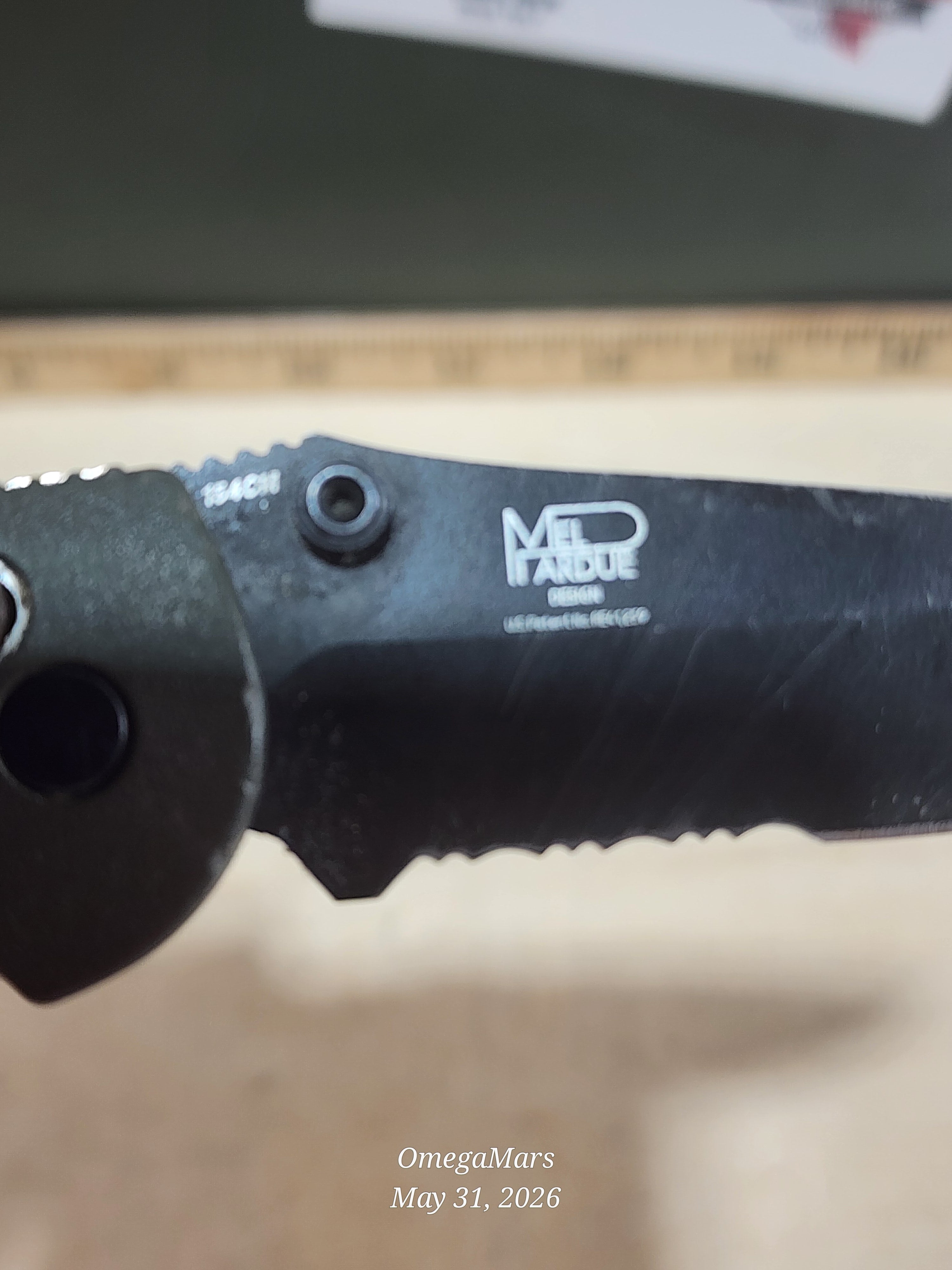 BENCHMADE 556-154CM Mini Griptilian - Light Usage - #23Gr